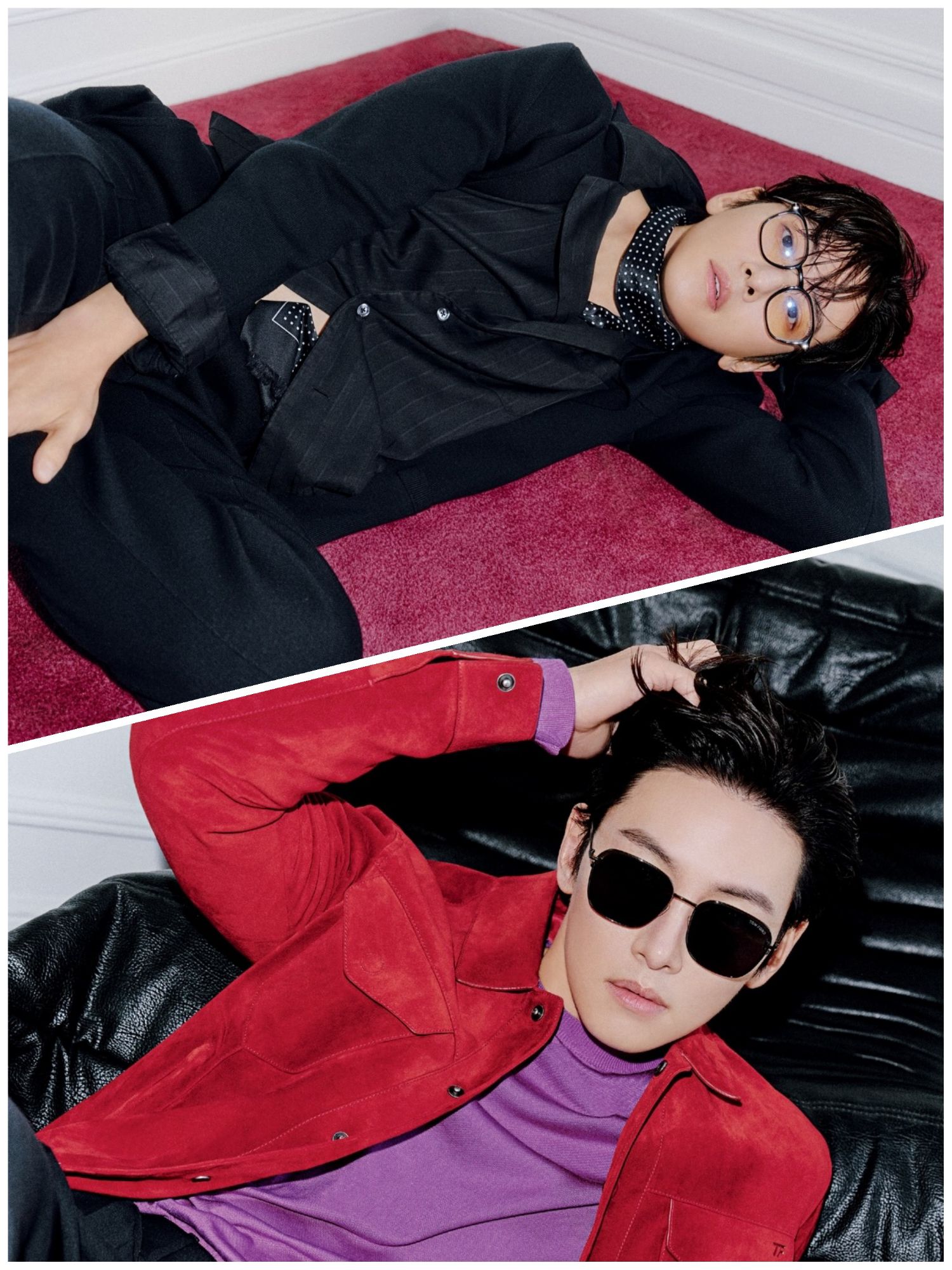 Behind-the-scenes cut of Ji Changwook