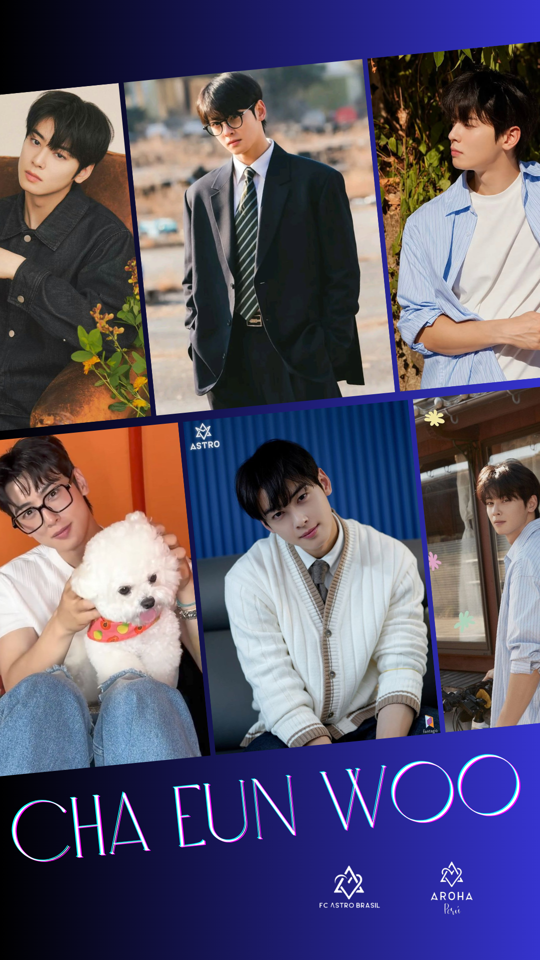 Behind-the-scenes cut of Cha Eunwoo