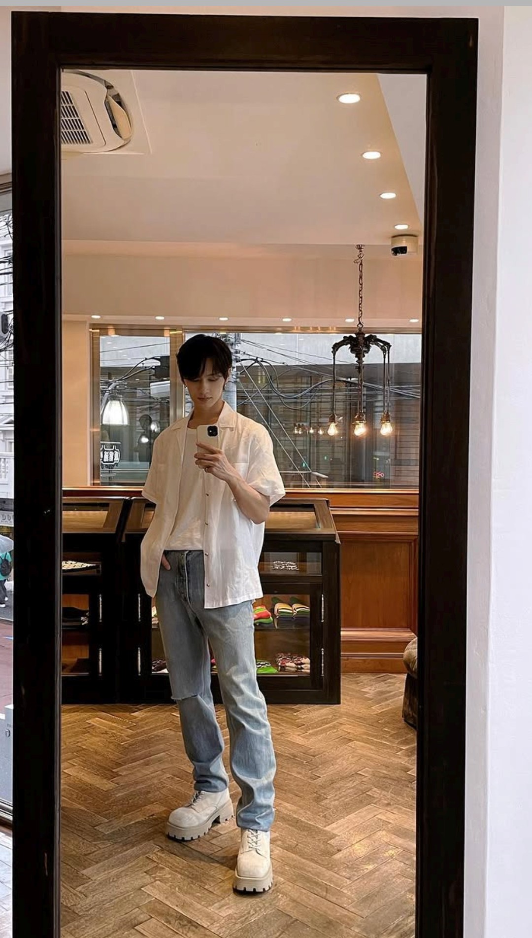 Recent activity shot of Wen Junhui