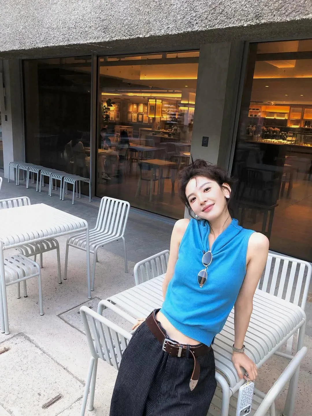 Recent activity shot of Zhang Ruonan
