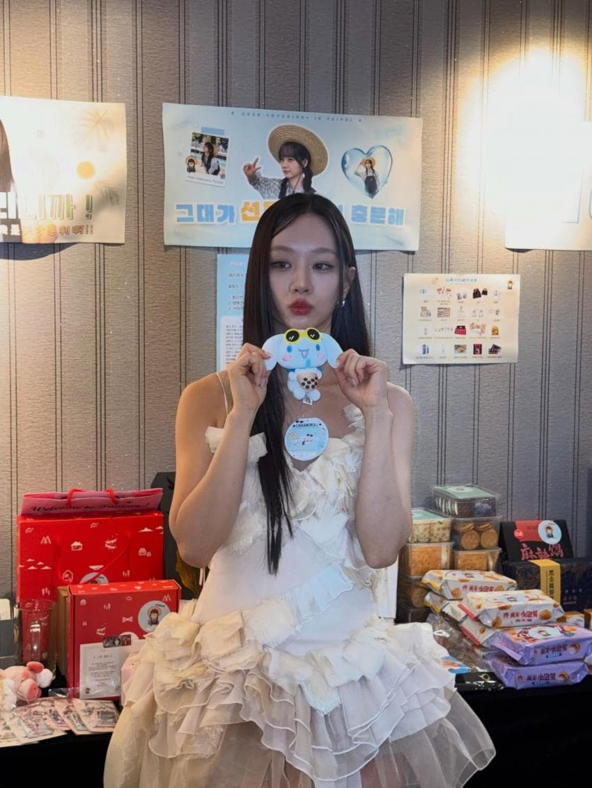Behind-the-scenes cut of Hyeri
