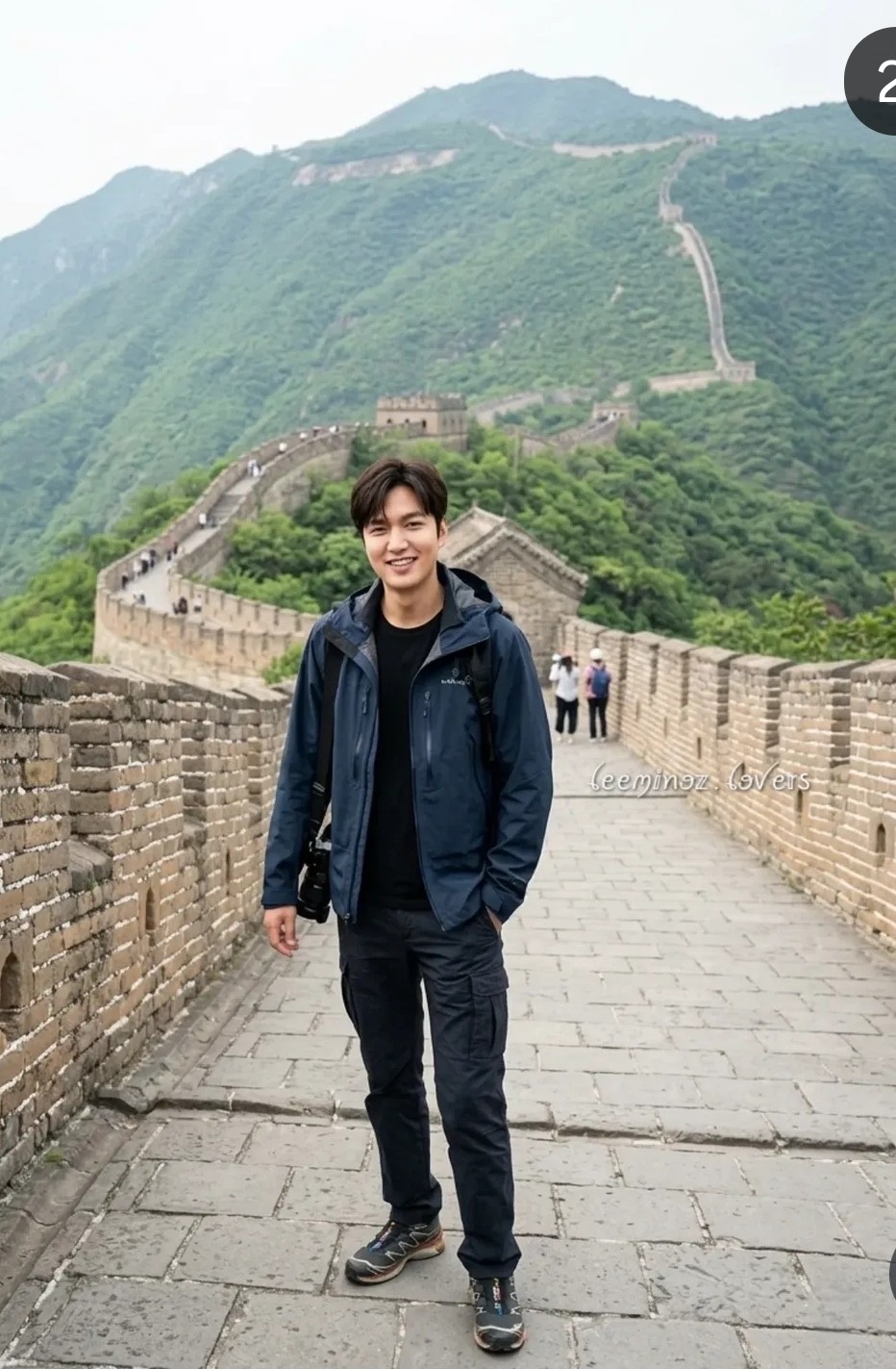 Behind-the-scenes cut of Lee Minho