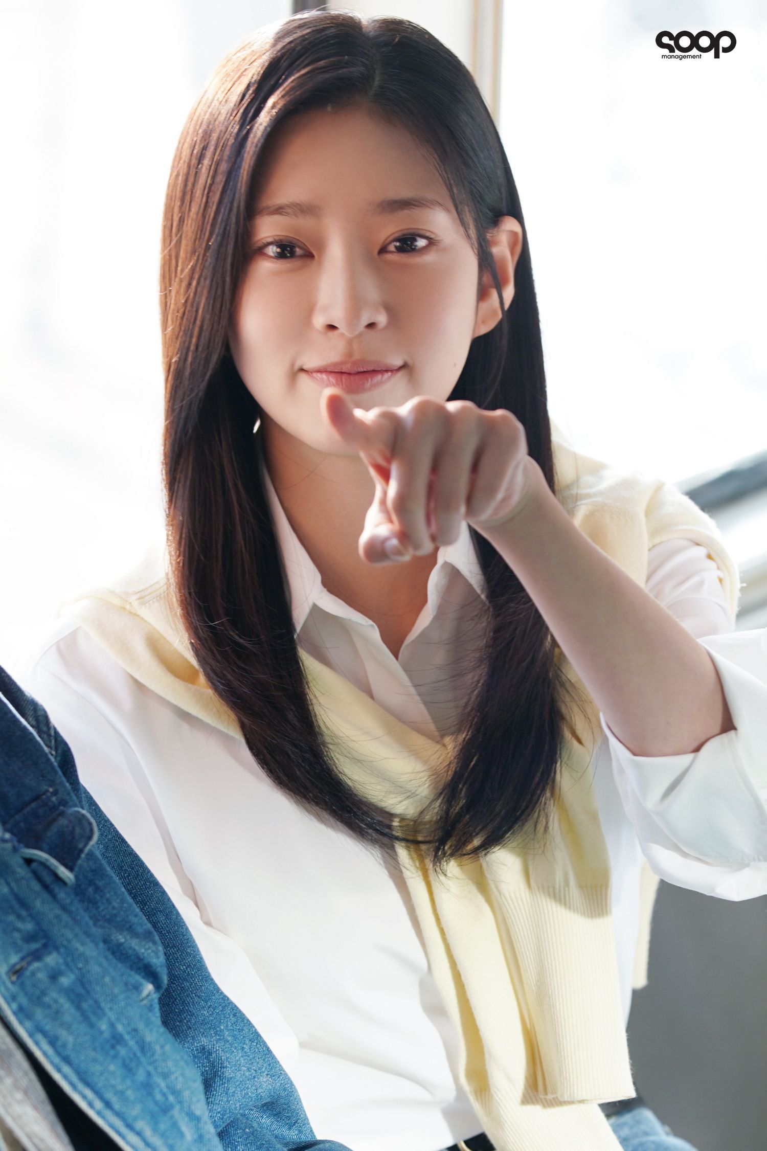 A moment captured by a fan of Kim Minju