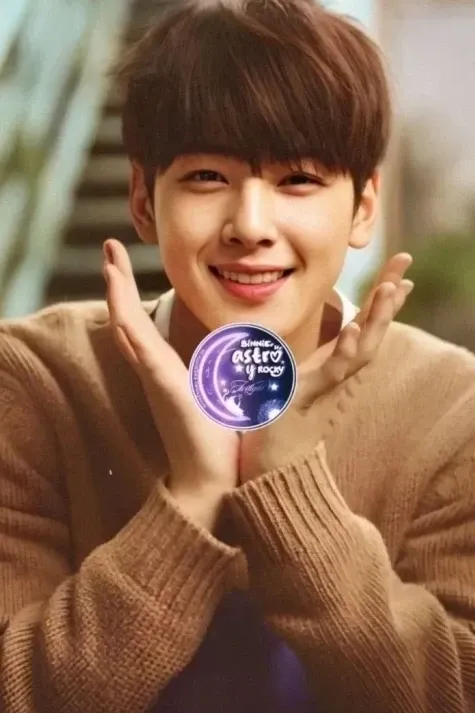 Behind-the-scenes cut of Cha Eunwoo