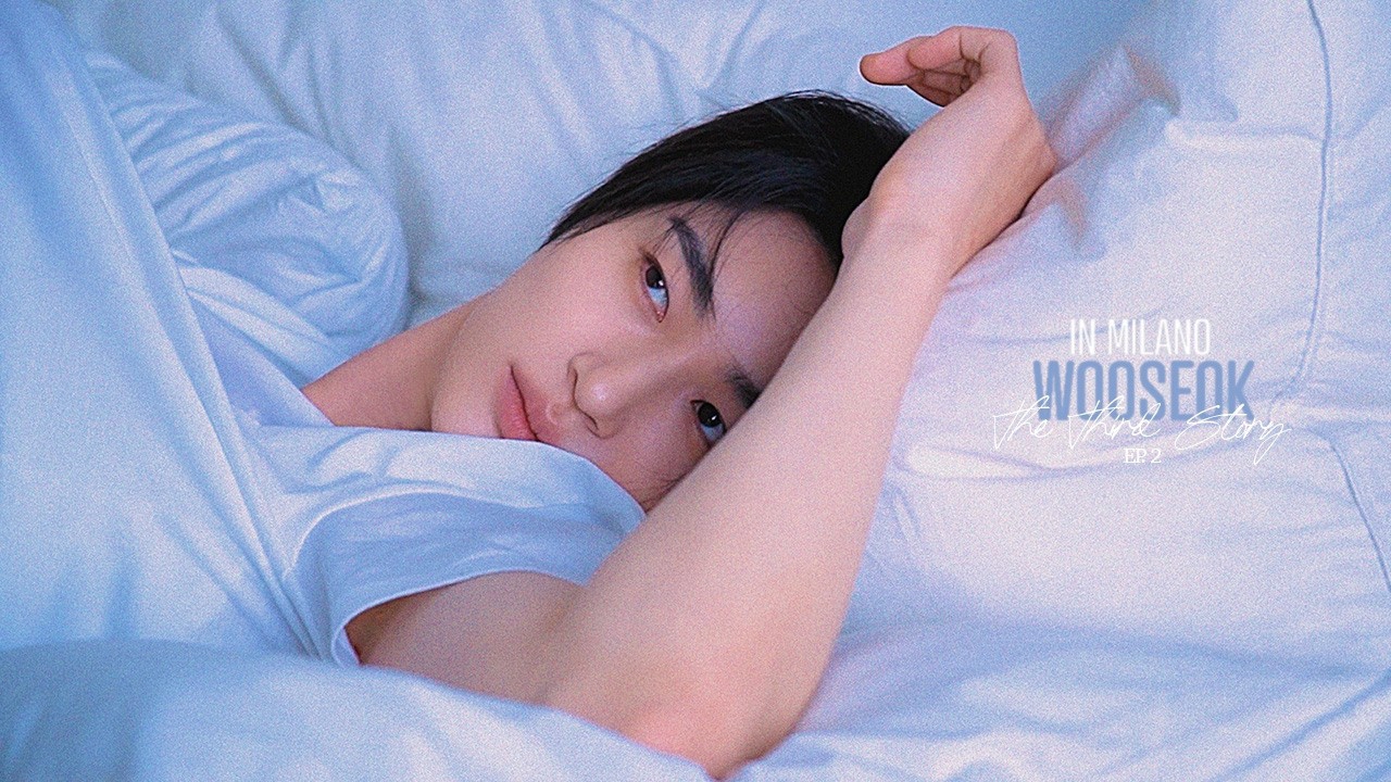 Behind-the-scenes cut of Byeon Wooseok