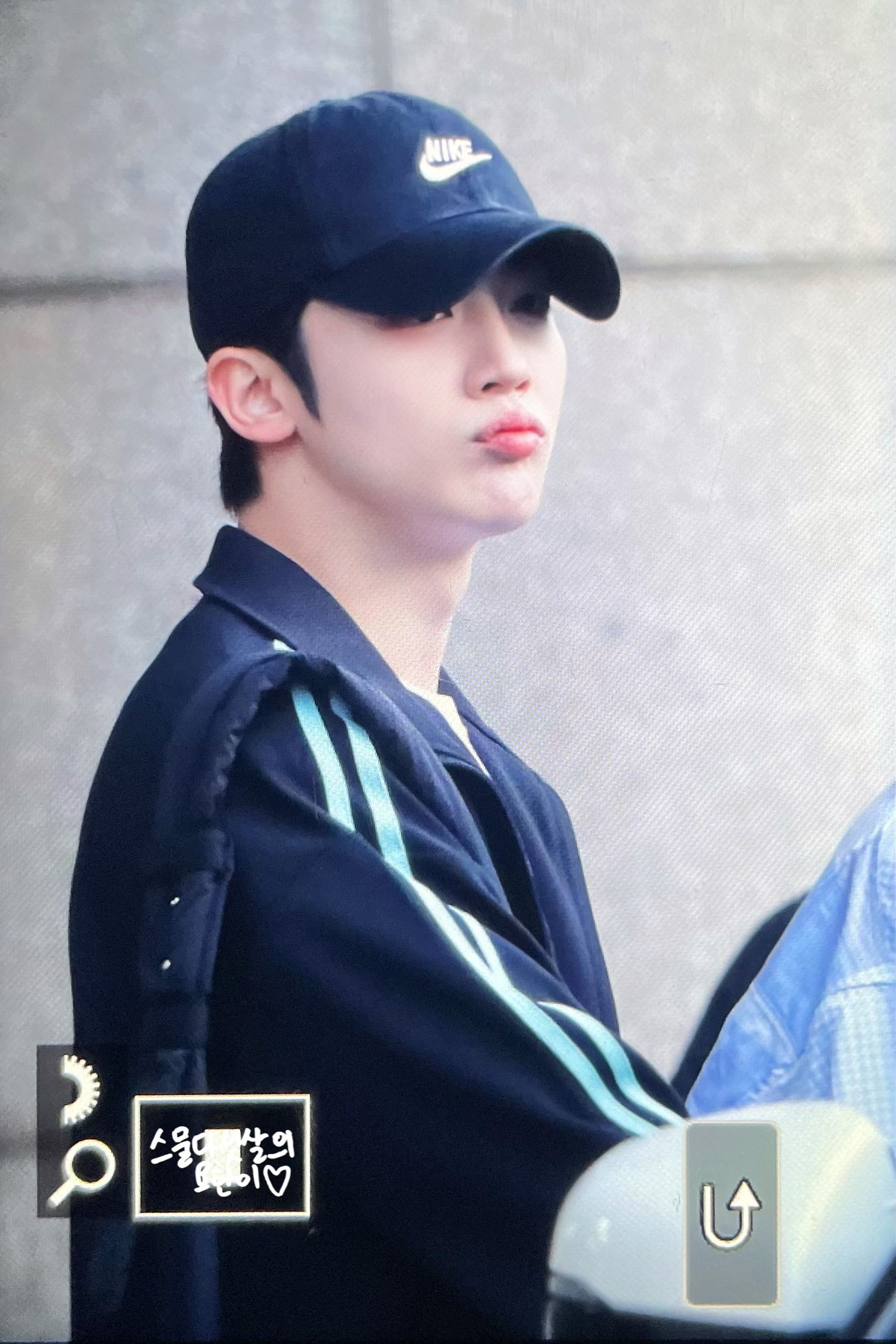 Behind-the-scenes cut of Kim Yohan