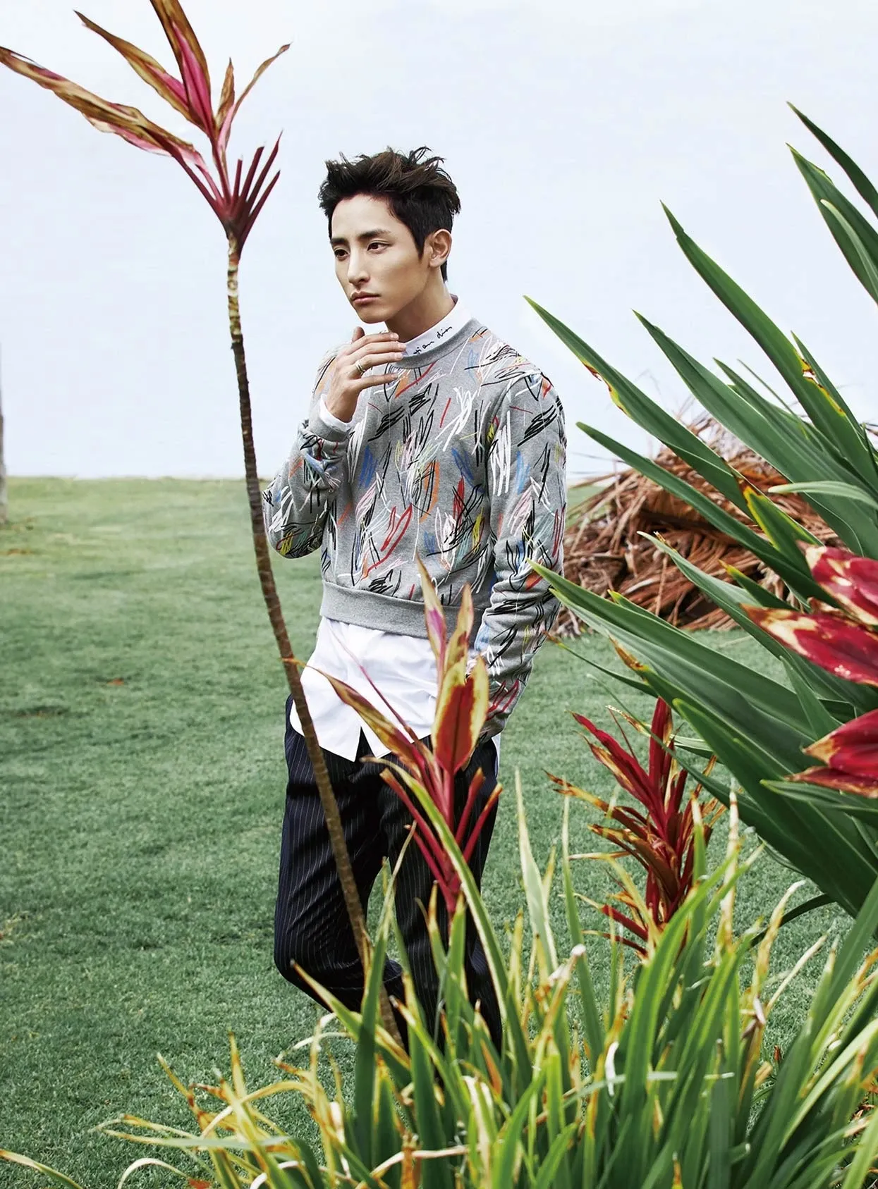 Behind-the-scenes cut of Lee Soohyuk
