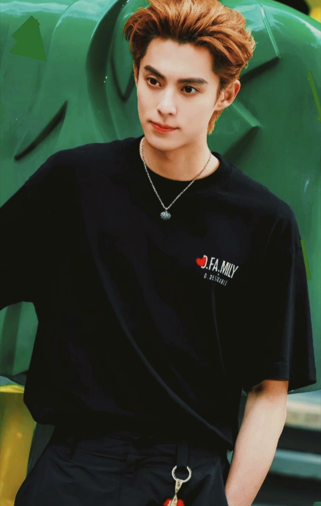 A moment captured by a fan of Dylan Wang