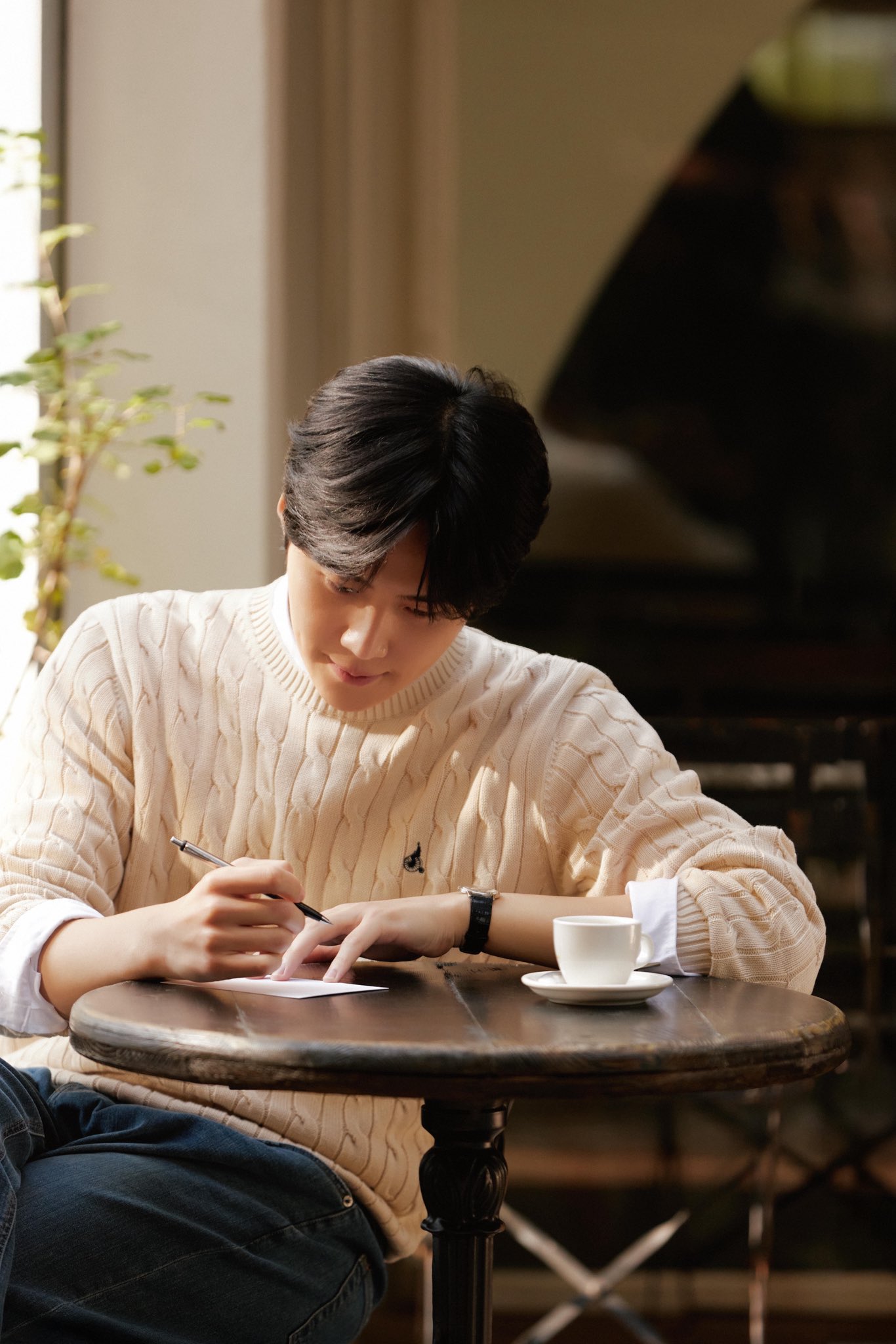 A moment captured by a fan of Kim Seonho