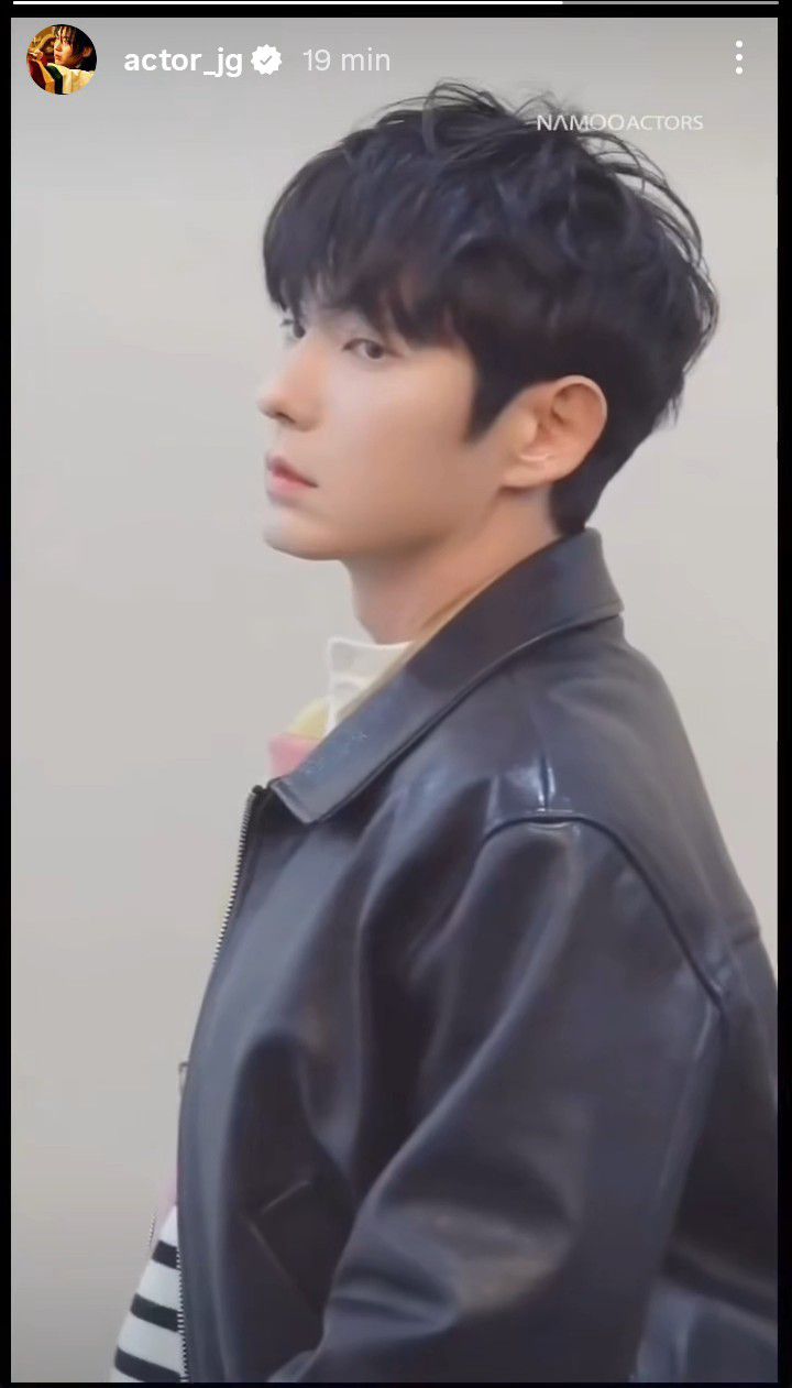 Behind-the-scenes cut of Lee Joongi