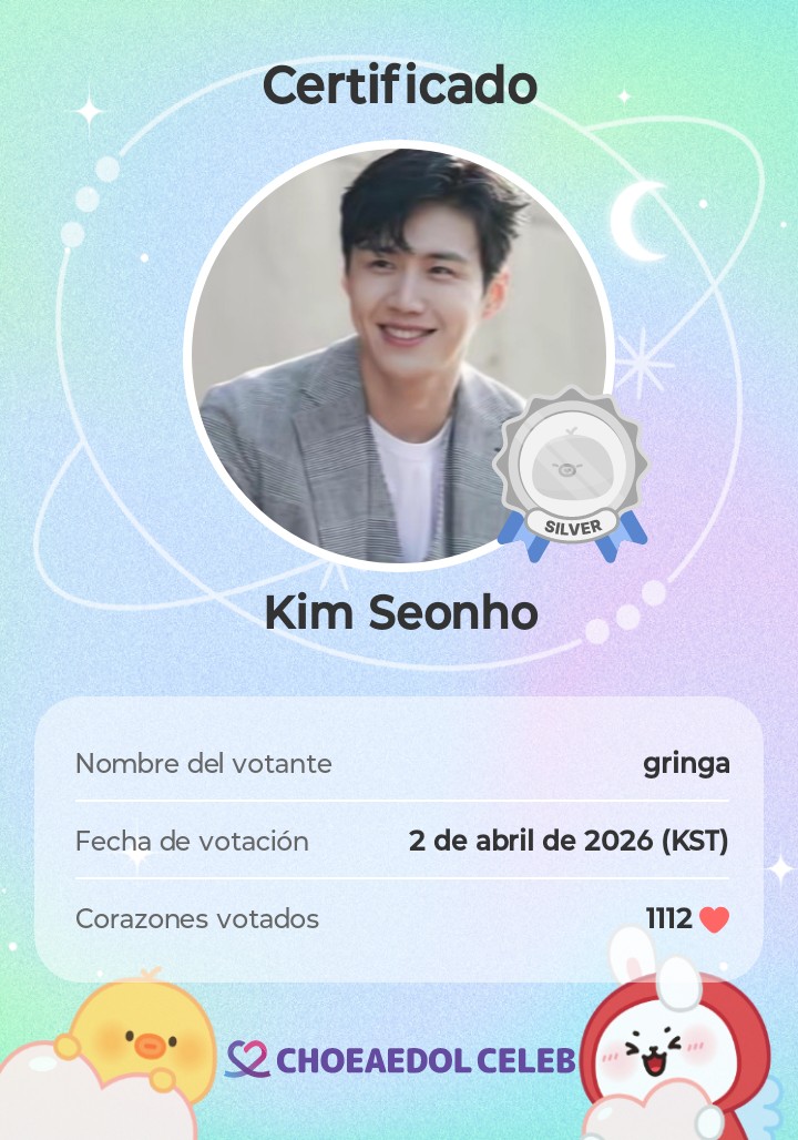 Behind-the-scenes cut of Kim Seonho