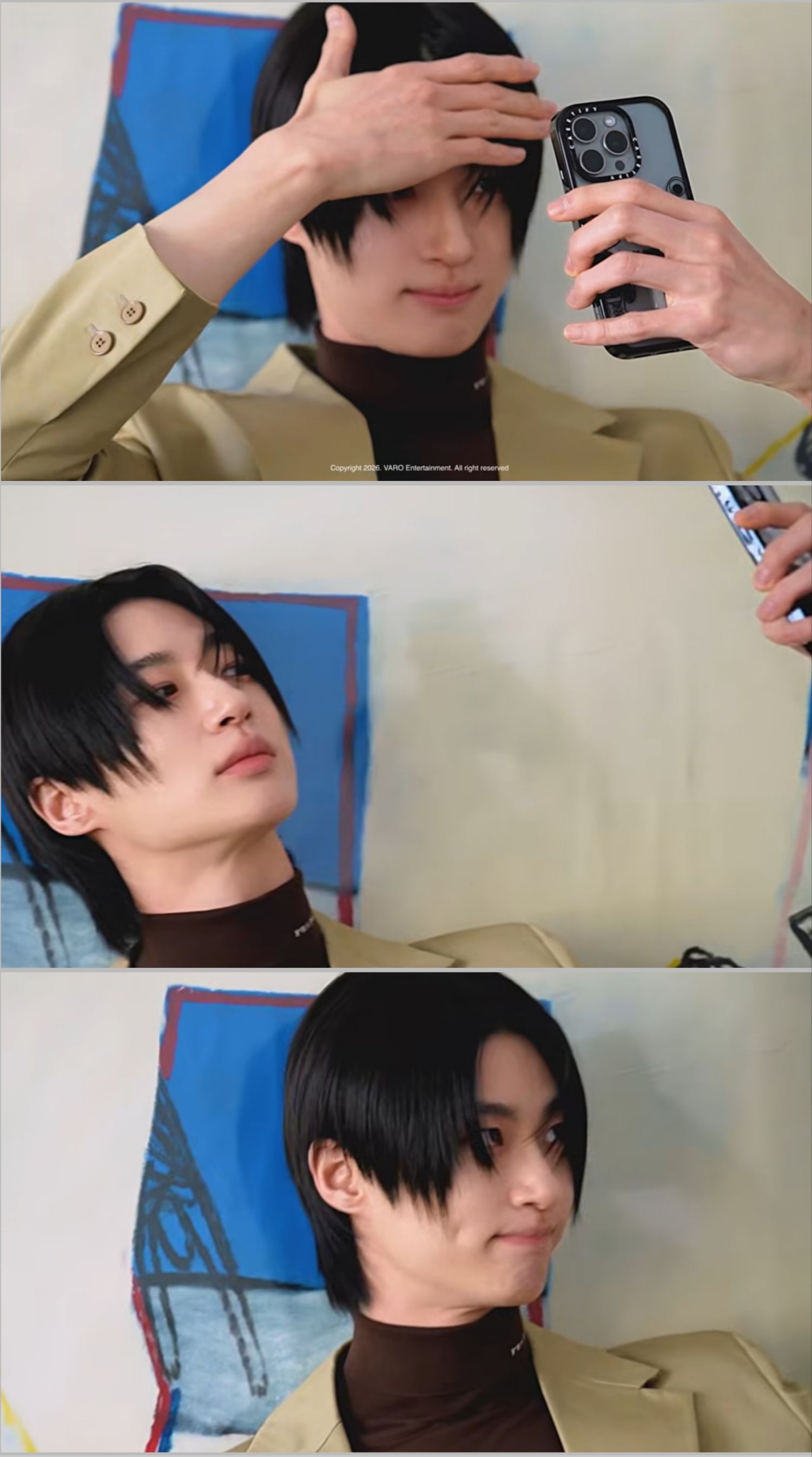 A moment captured by a fan of Byeon Wooseok