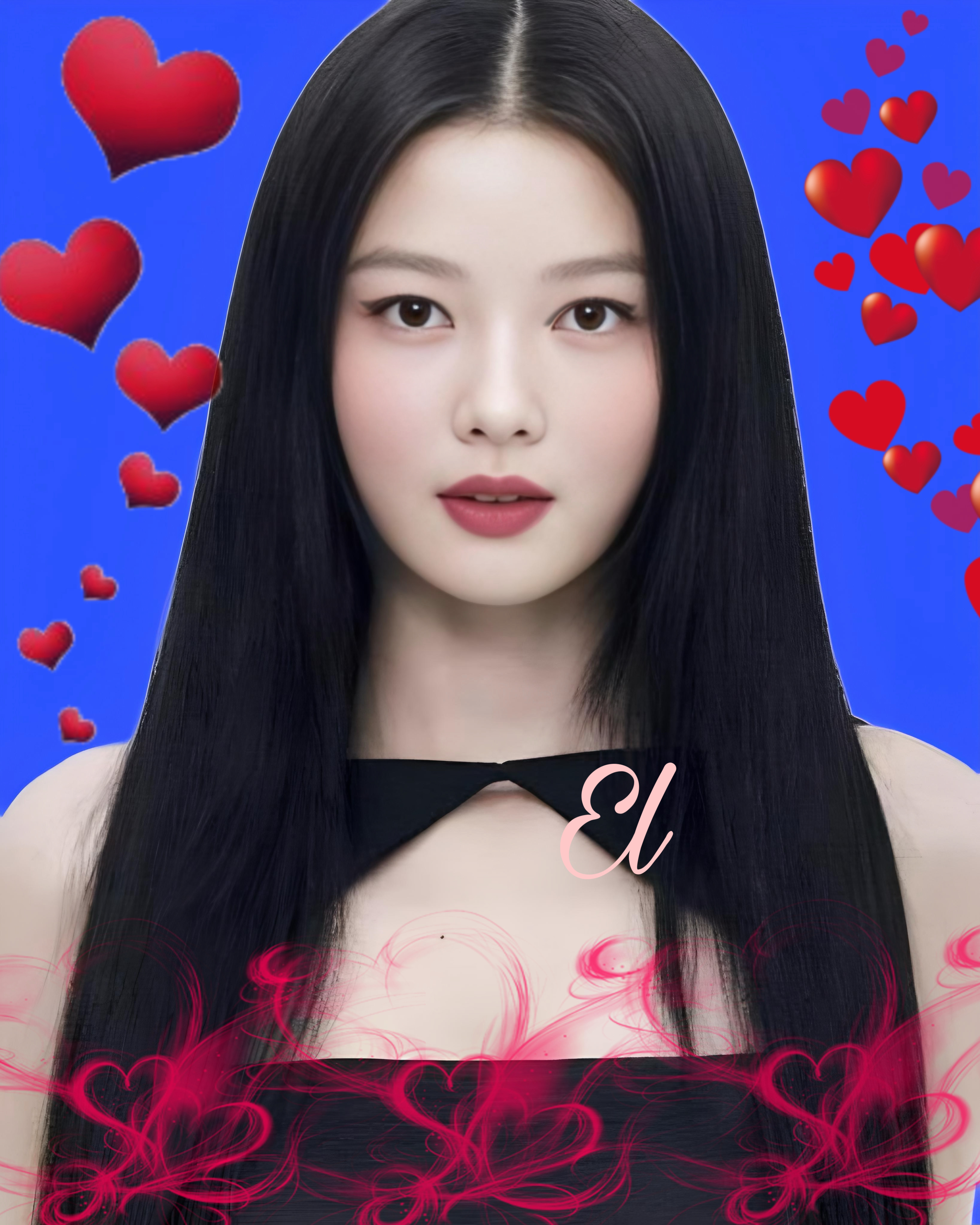 Behind-the-scenes cut of Kim Youjung