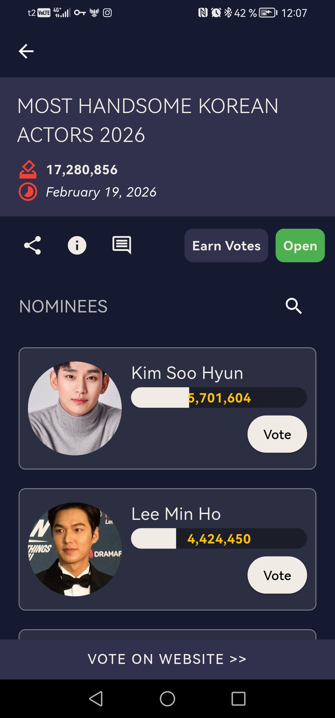 Emotional wallpaper shared by fans for Kim Soohyun