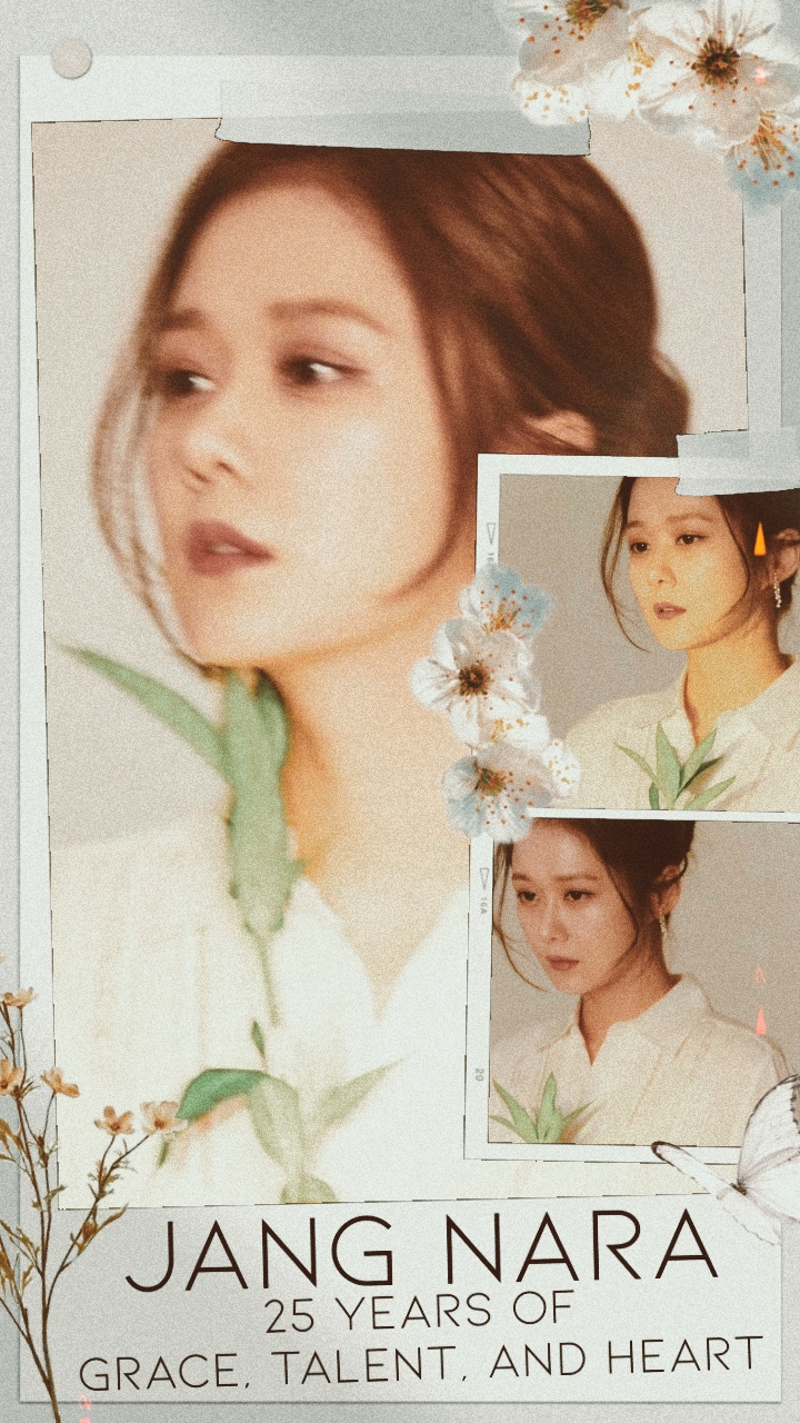 A moment captured by a fan of Jang Nara