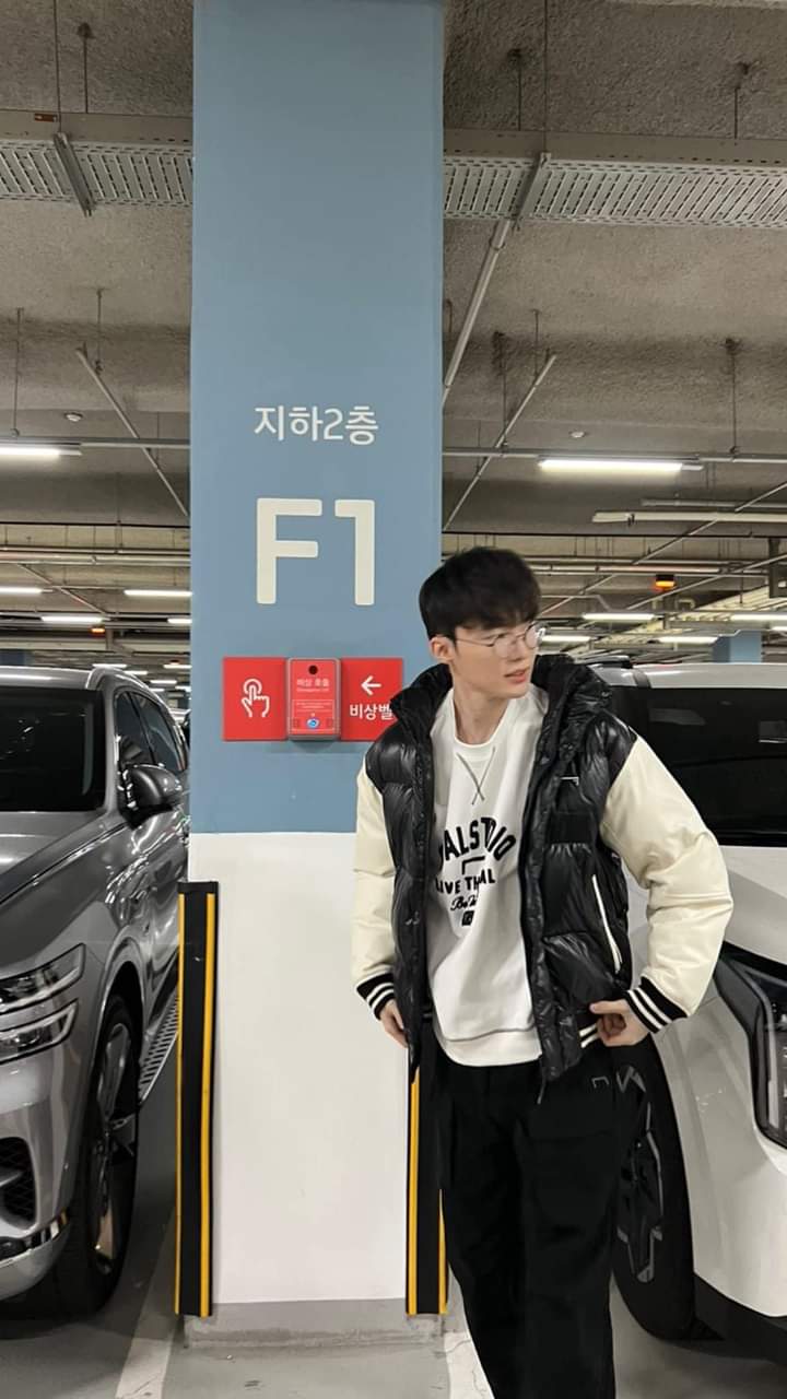 Recent activity shot of Faker