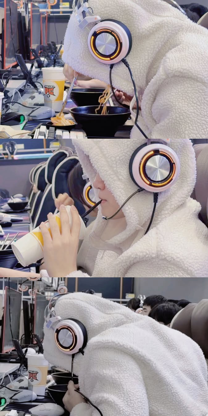 A moment captured by a fan of Gumayusi