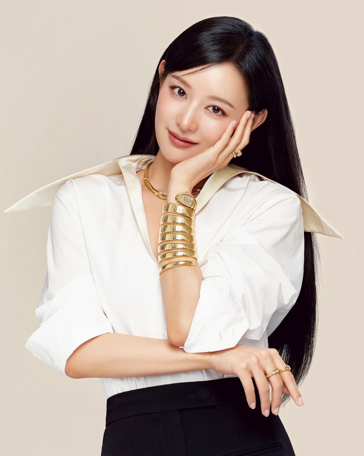 粉絲拍下的金智媛瞬間