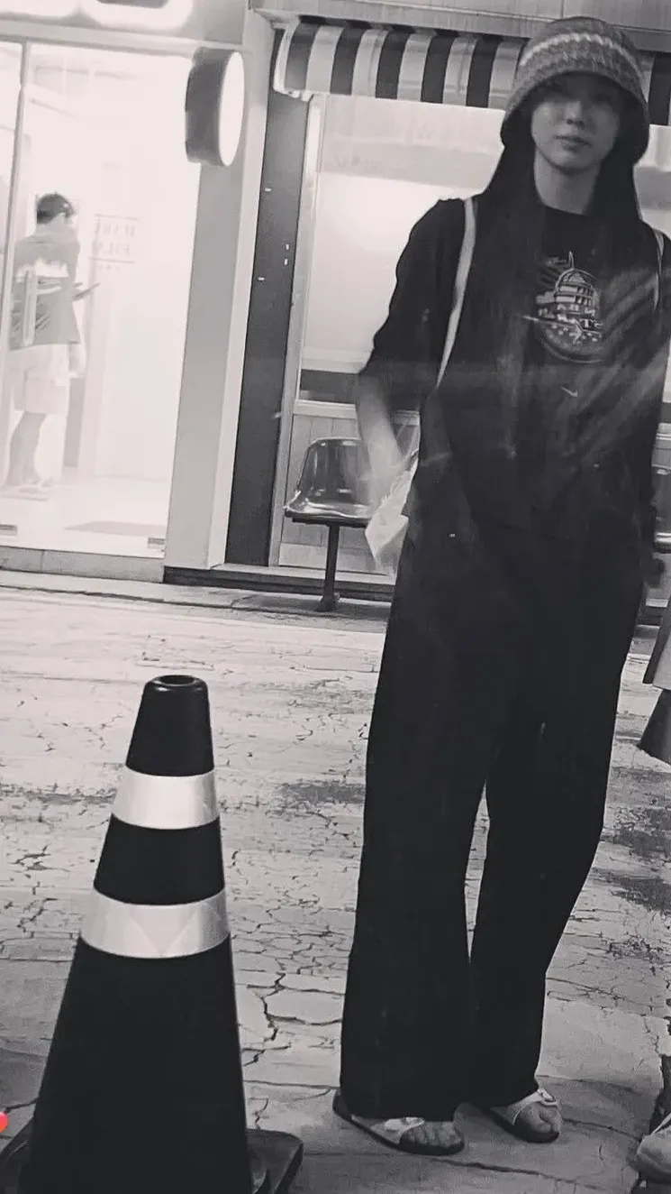 Recent activity shot of Han Yeji