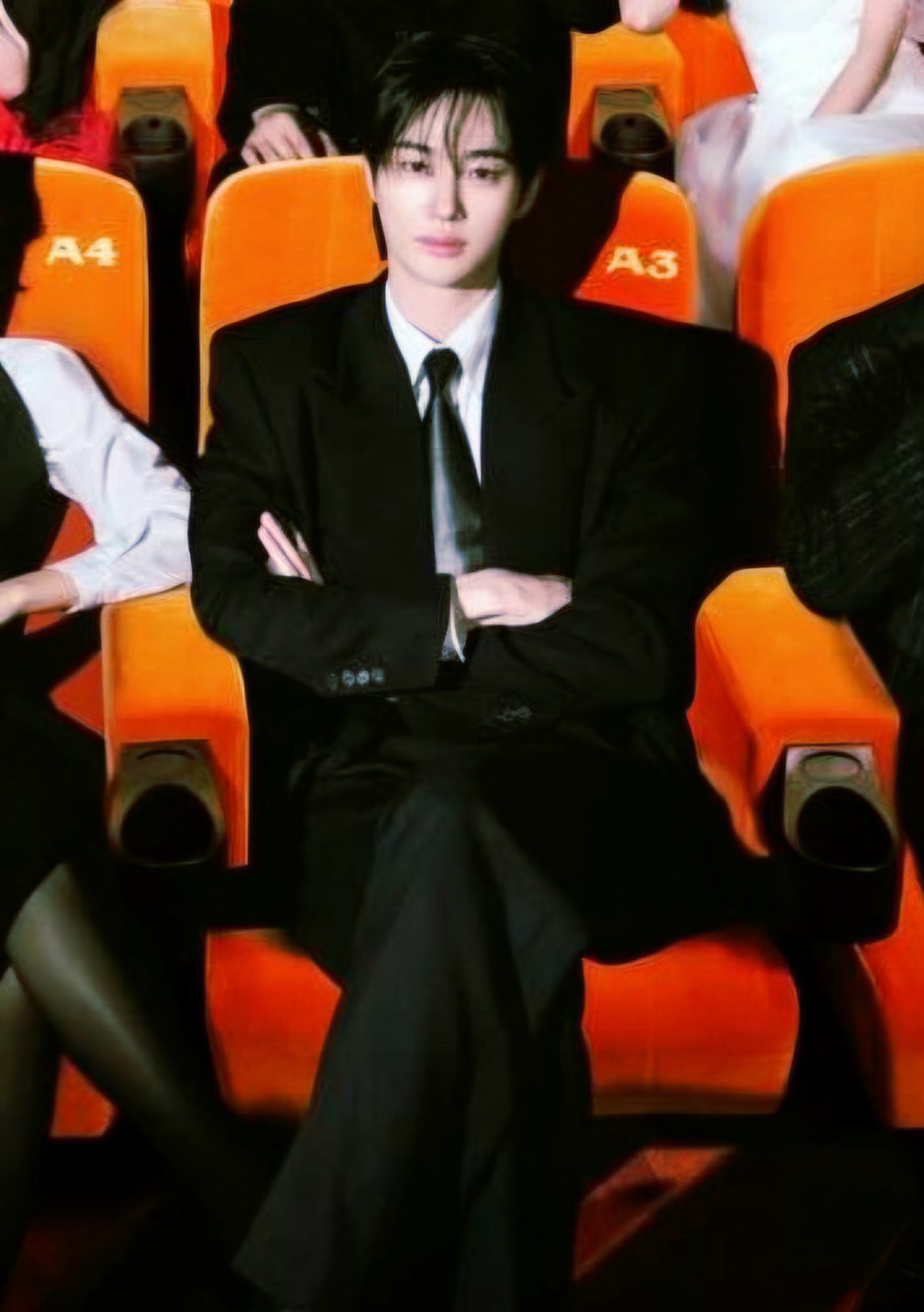 A moment captured by a fan of Byeon Wooseok