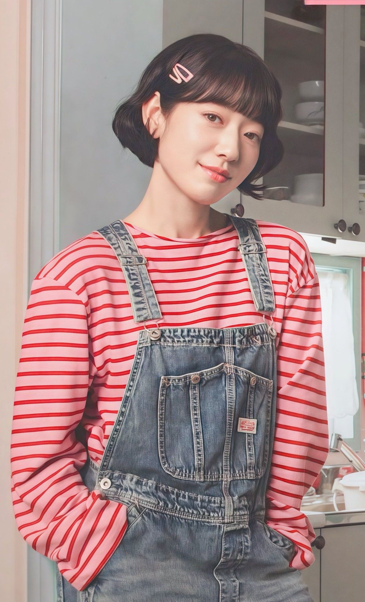 Behind-the-scenes cut of Park Shinhye