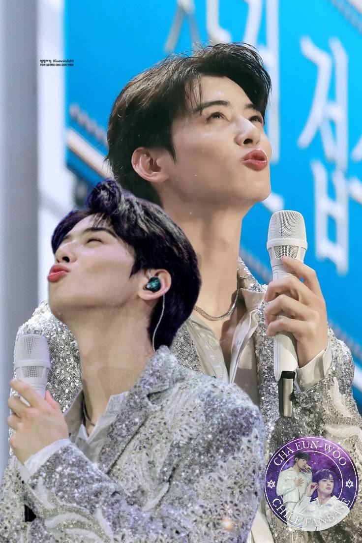 Cuplikan di balik layar dari Cha Eunwoo