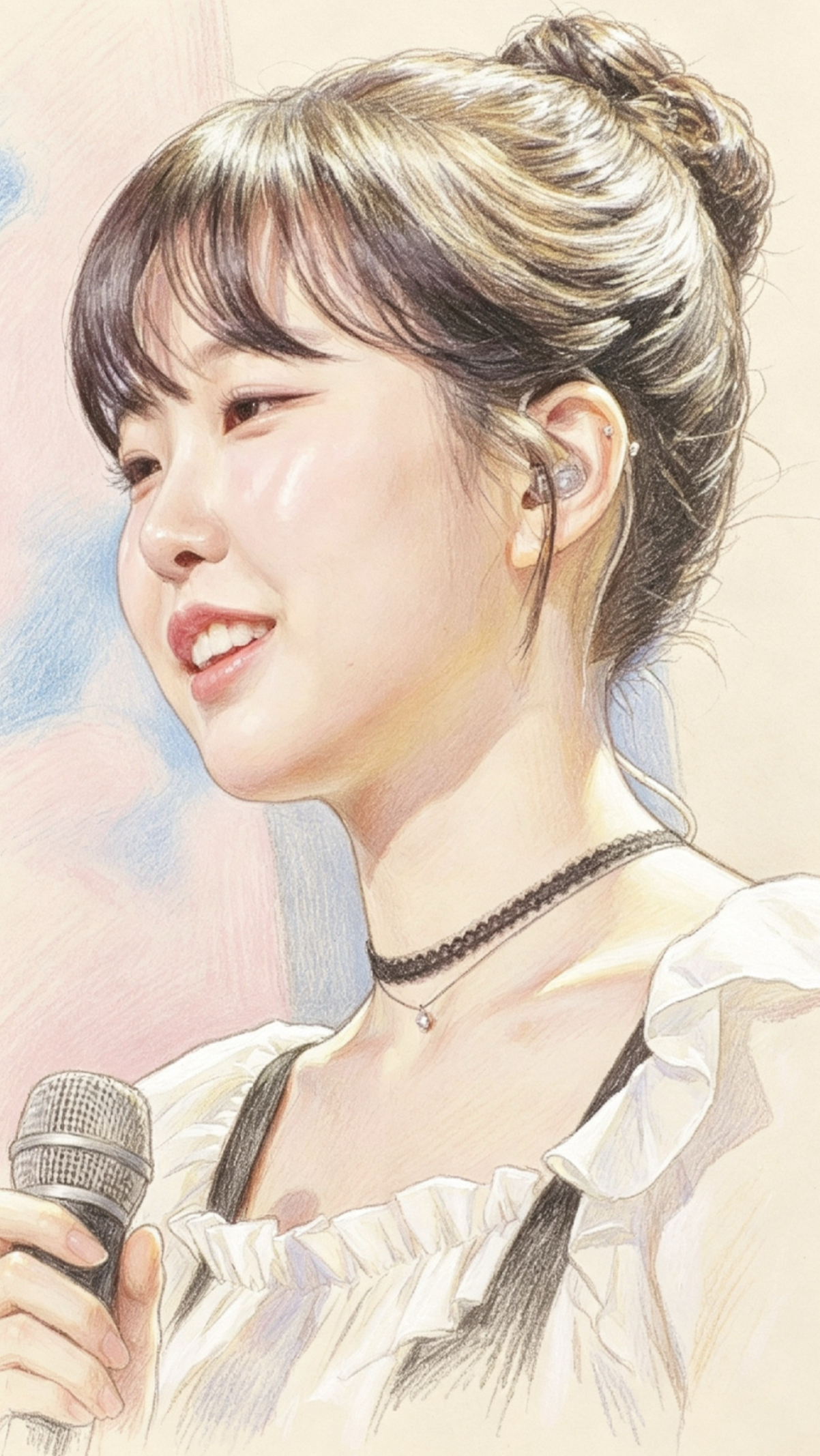 A moment captured by a fan of Hong Seongyun