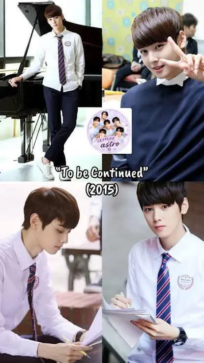 Recent activity shot of Cha Eunwoo