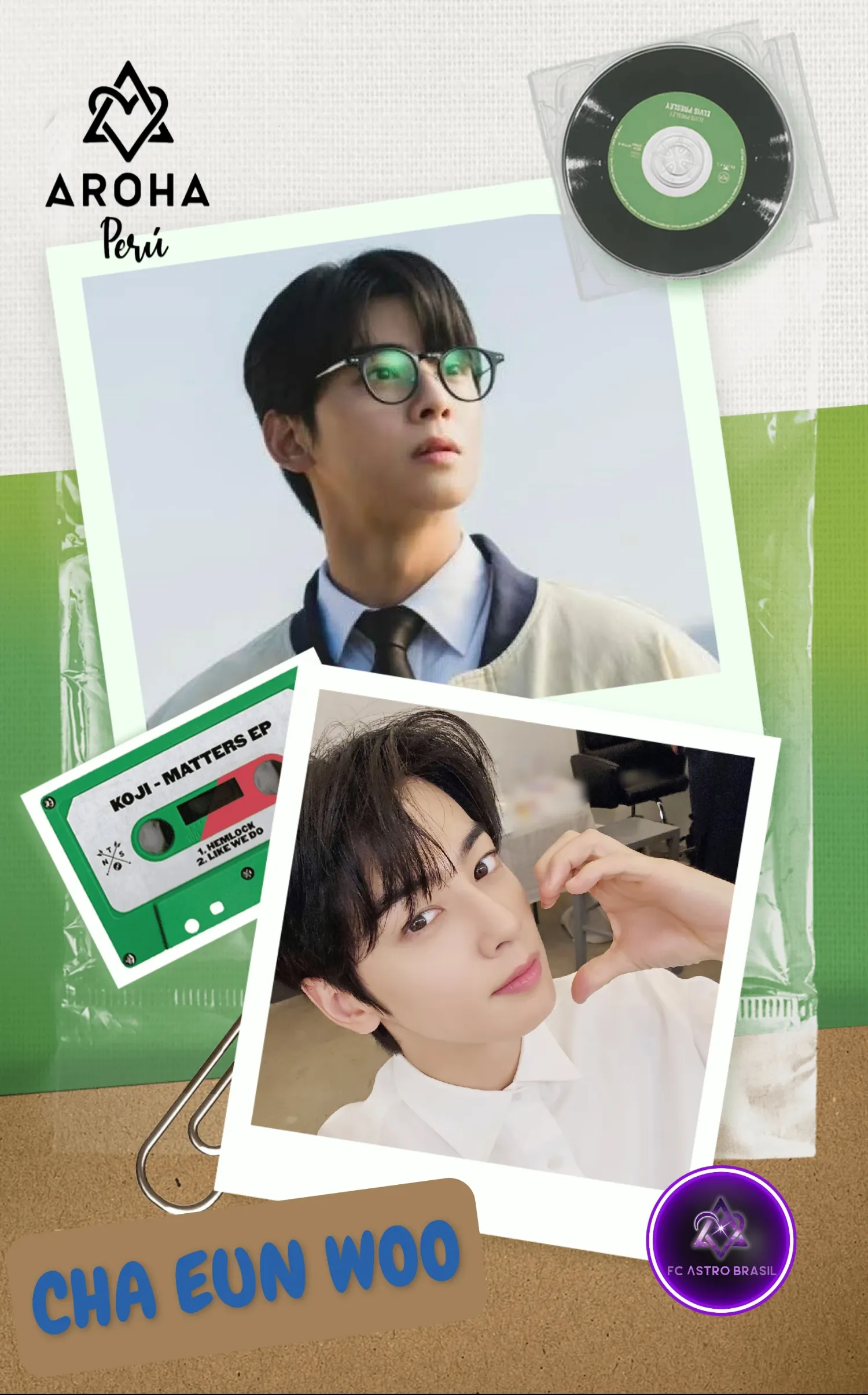 Recent activity shot of Cha Eunwoo