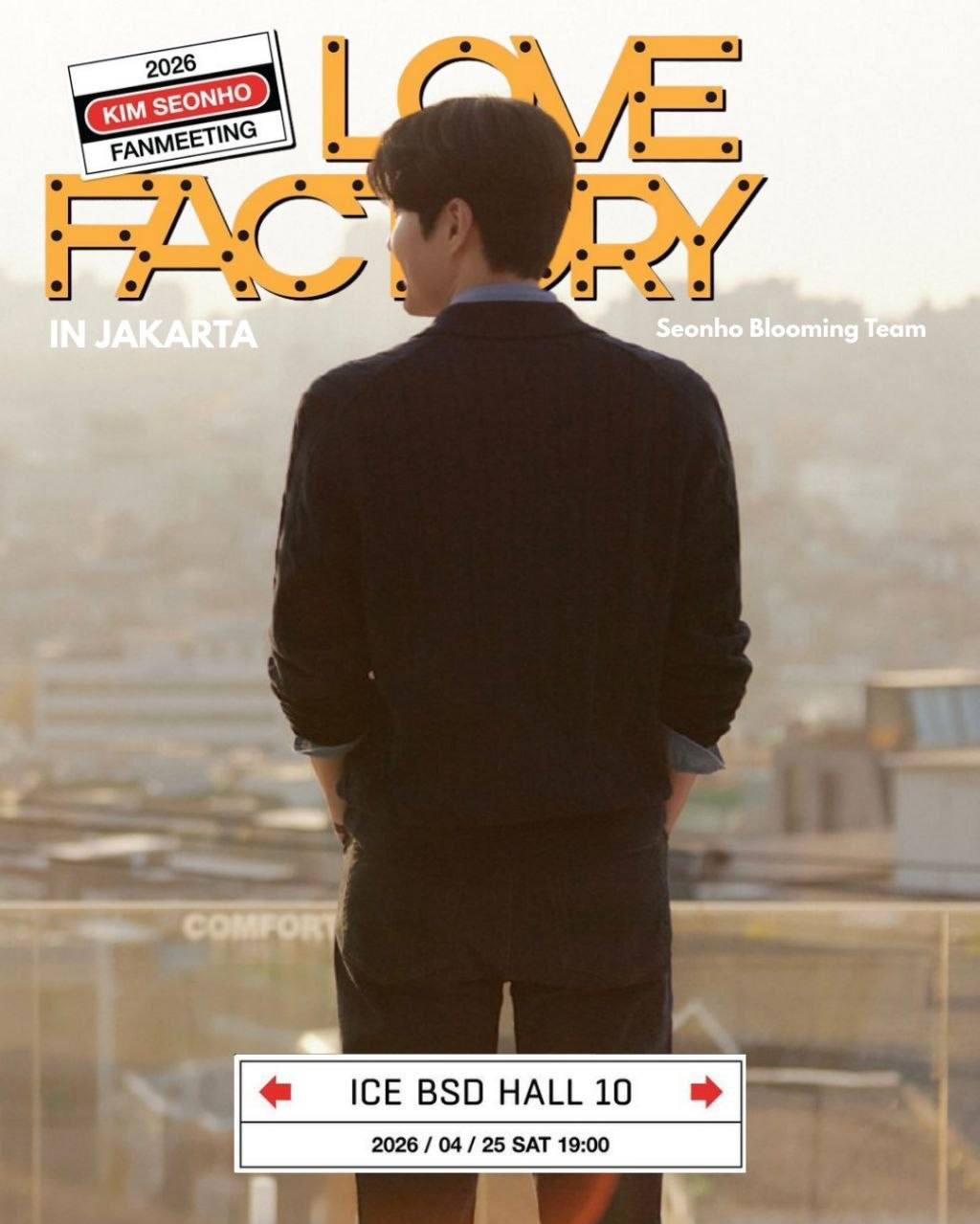 Behind-the-scenes cut of Kim Seonho