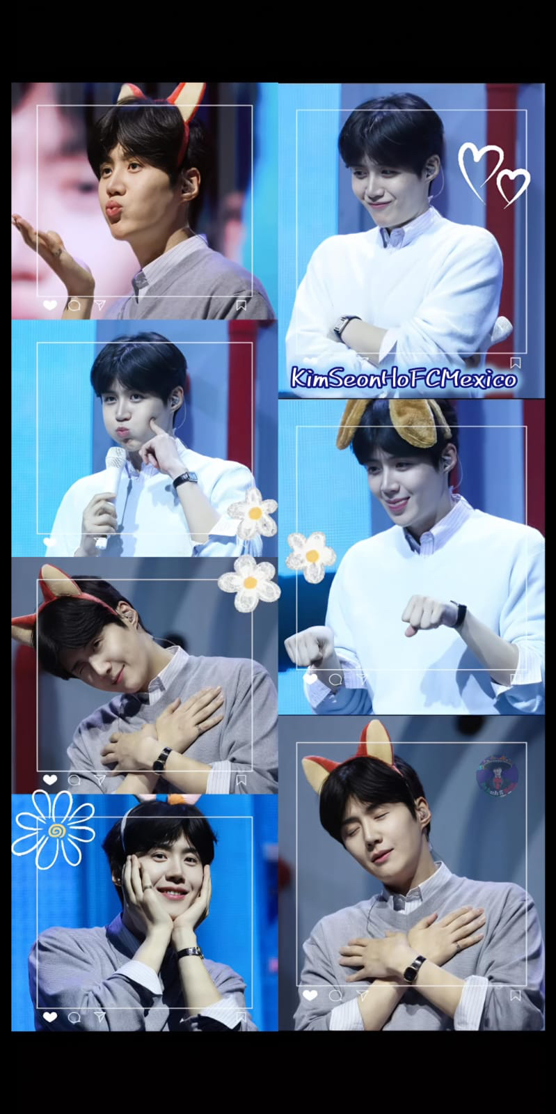 A moment captured by a fan of Kim Seonho