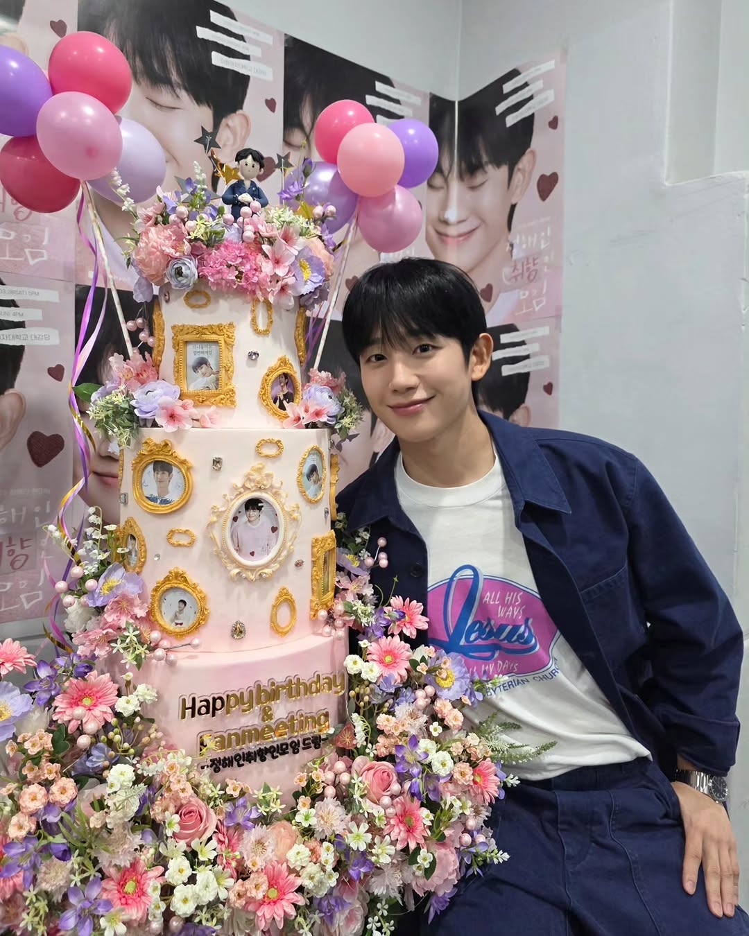 粉絲拍下的丁海寅瞬間