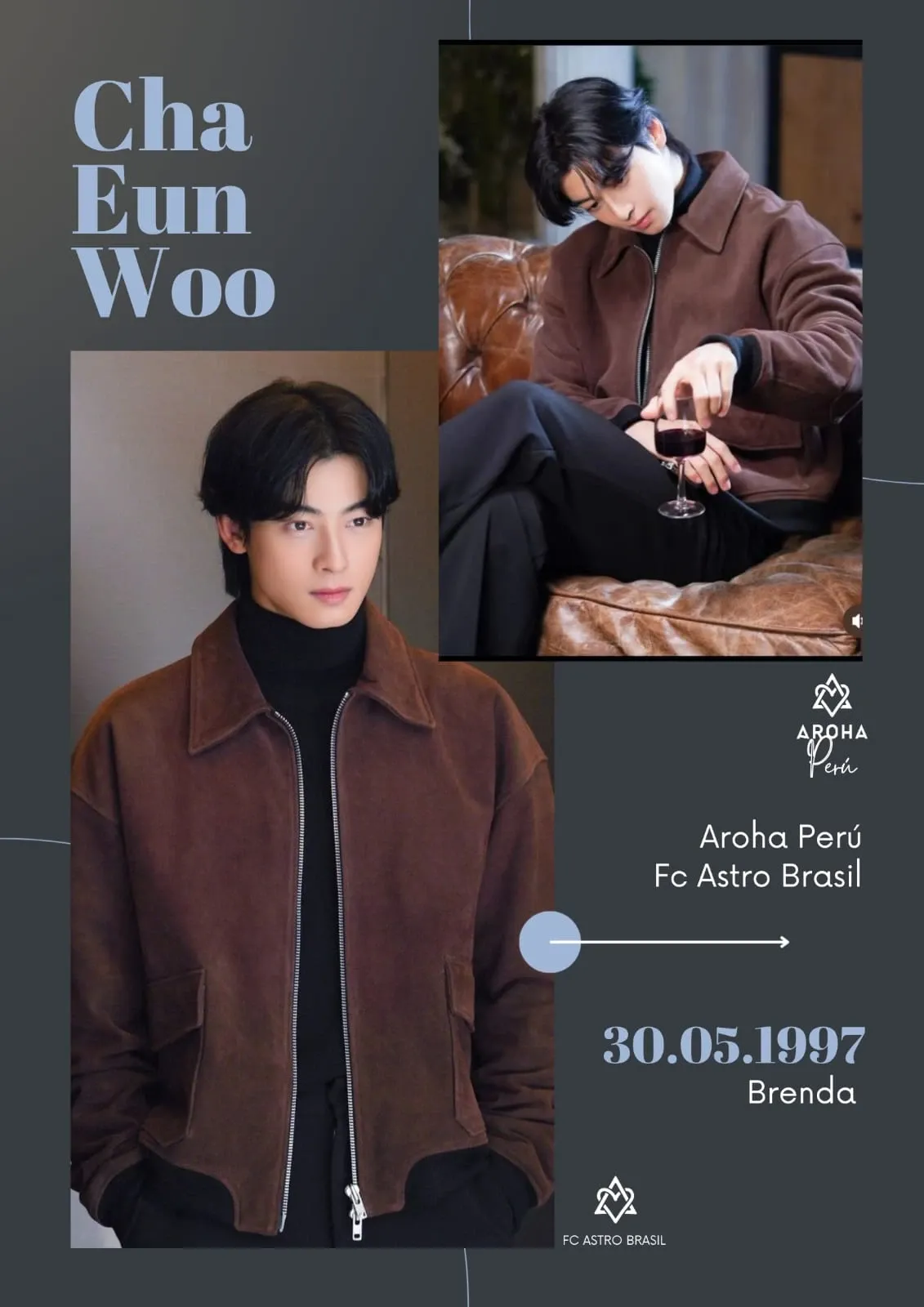 Recent activity shot of Cha Eunwoo