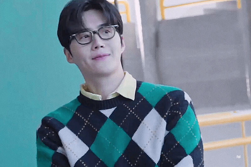 A moment captured by a fan of Kim Seonho