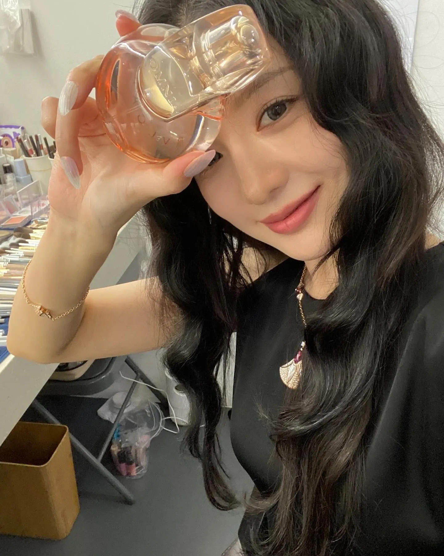 金智媛的幕後花絮