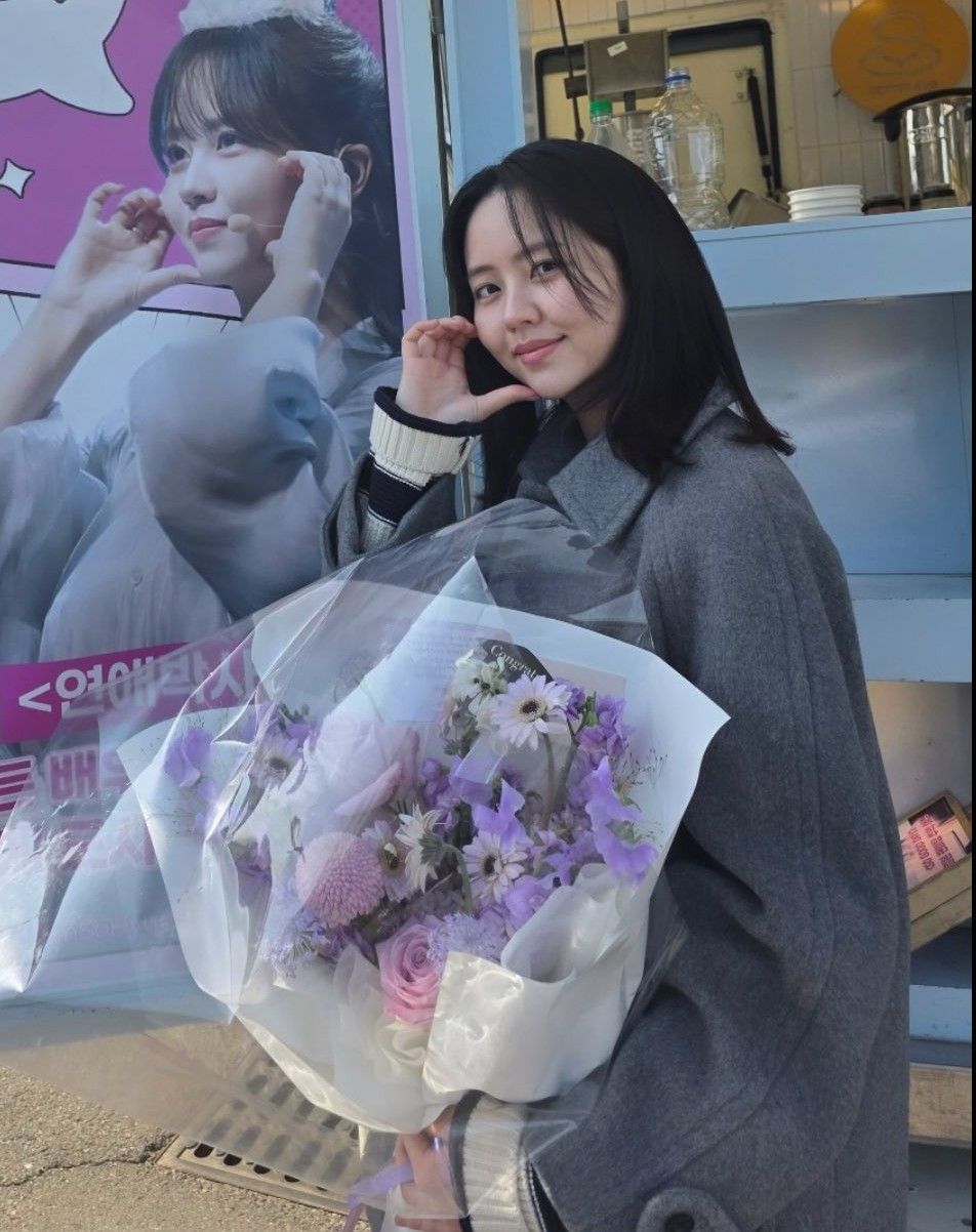 Behind-the-scenes cut of Kim Sohyun