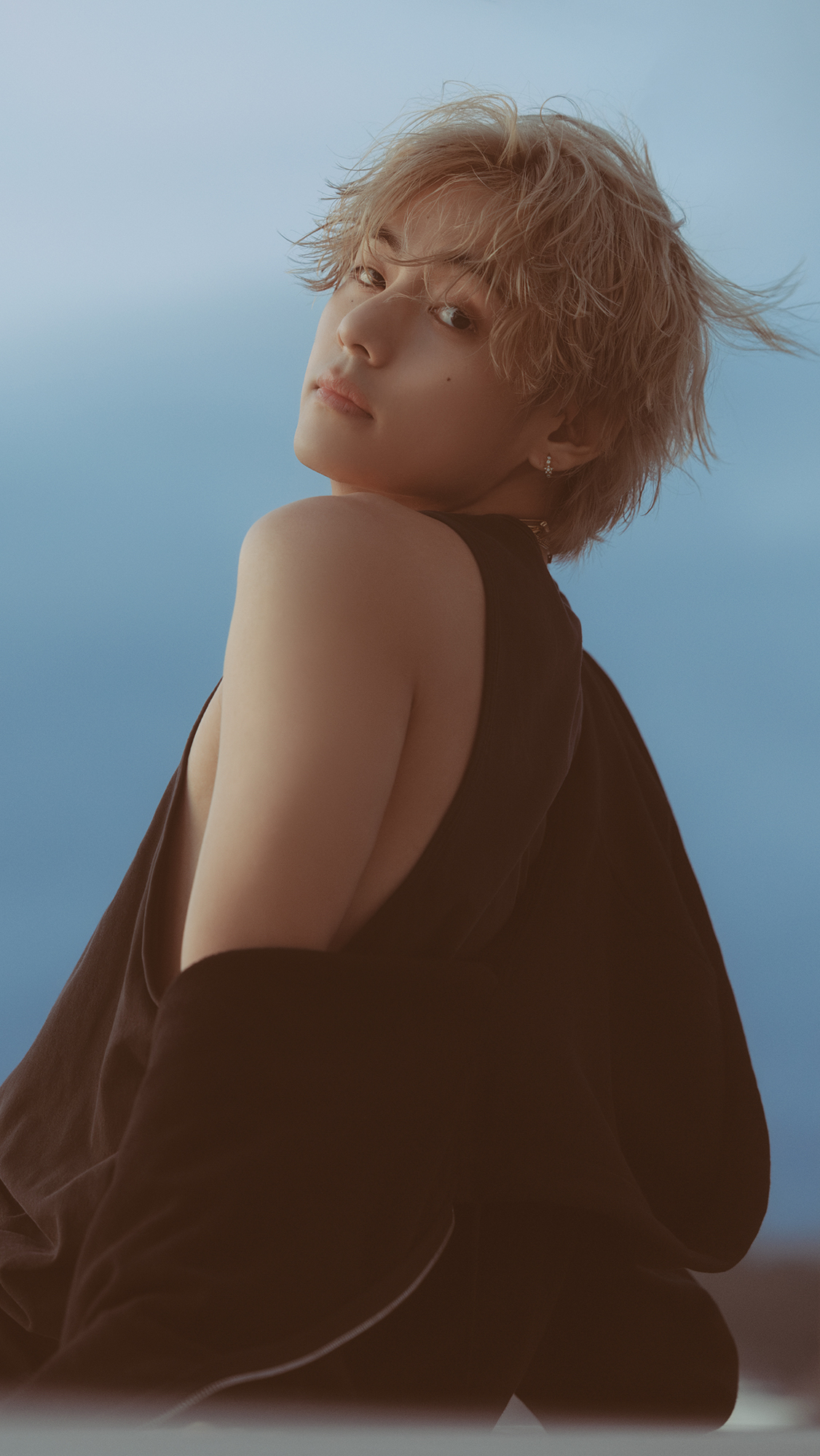 Behind-the-scenes cut of Kim Taehyung (V)
