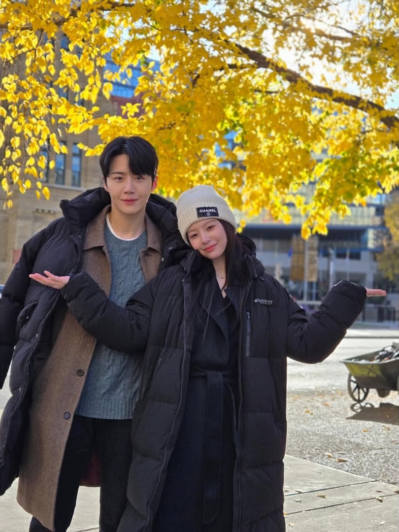 Behind-the-scenes cut of Kim Seonho