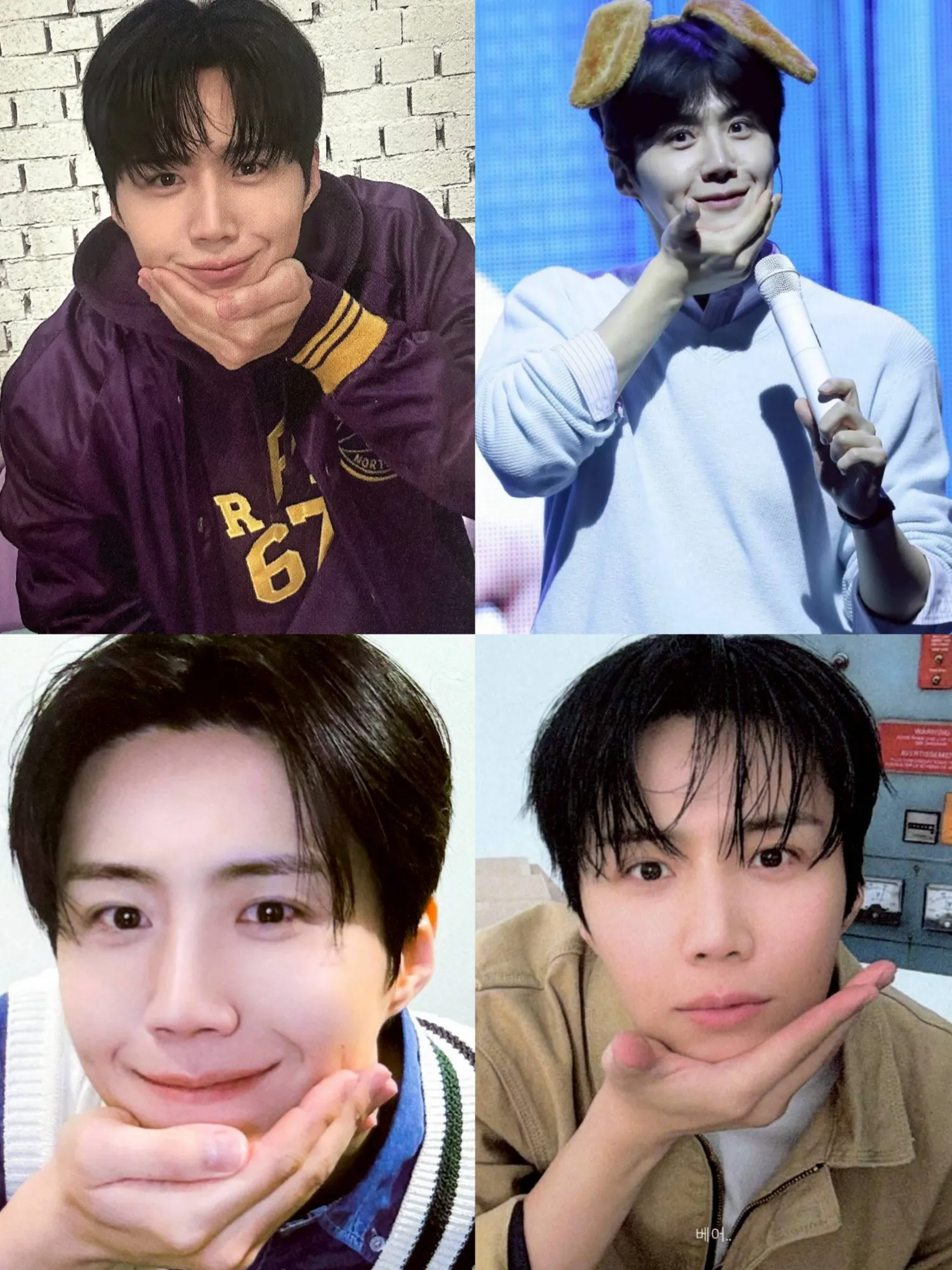 Behind-the-scenes cut of Kim Seonho