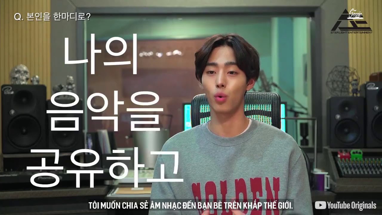 Behind-the-scenes cut of Ahn Hyoseop