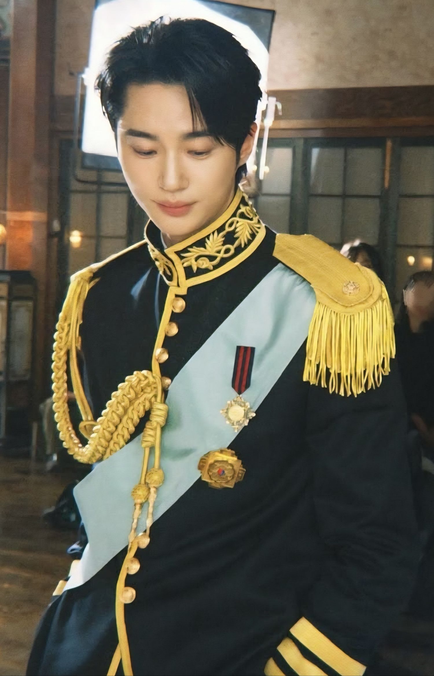 Behind-the-scenes cut of Byeon Wooseok