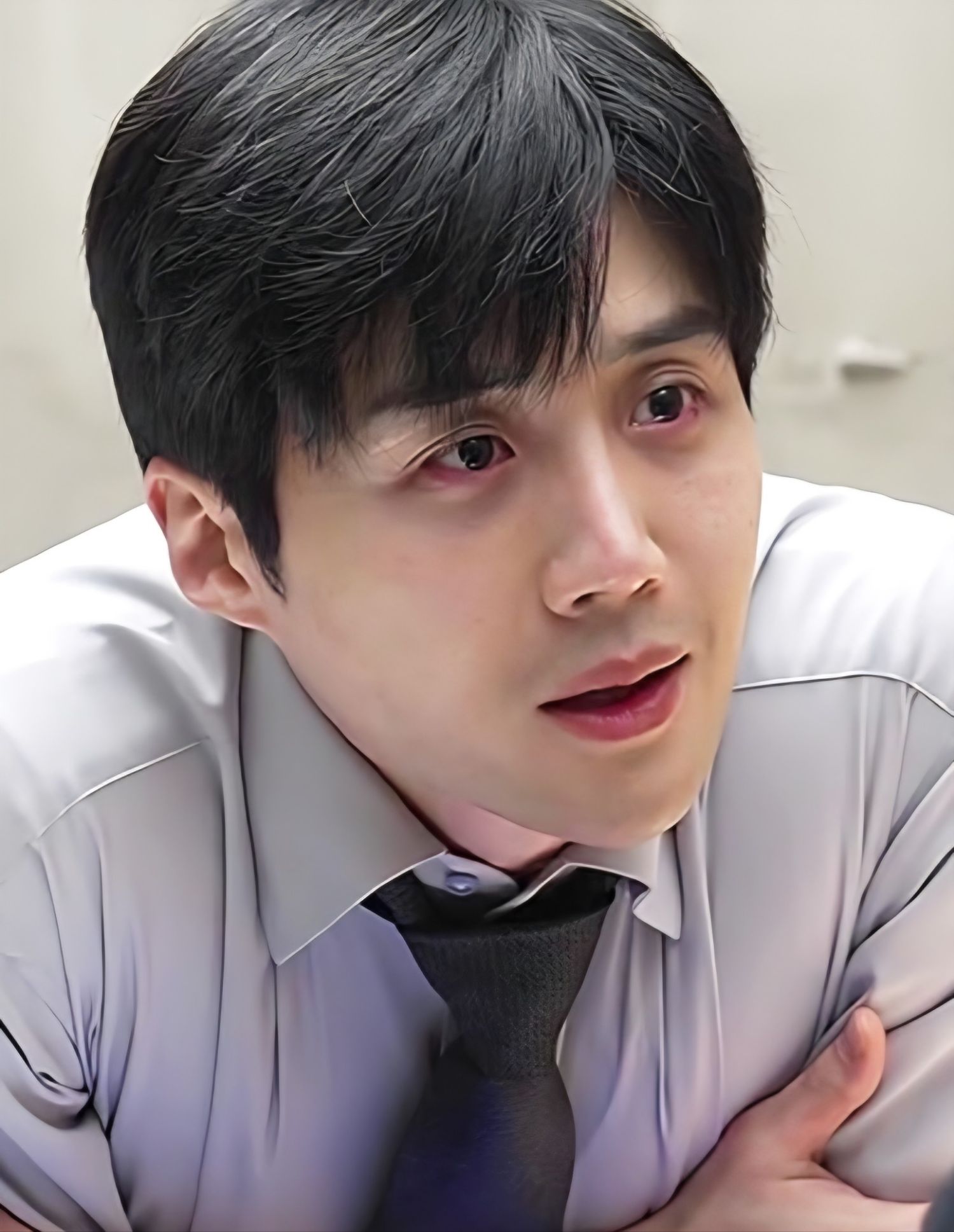 Behind-the-scenes cut of Kim Seonho