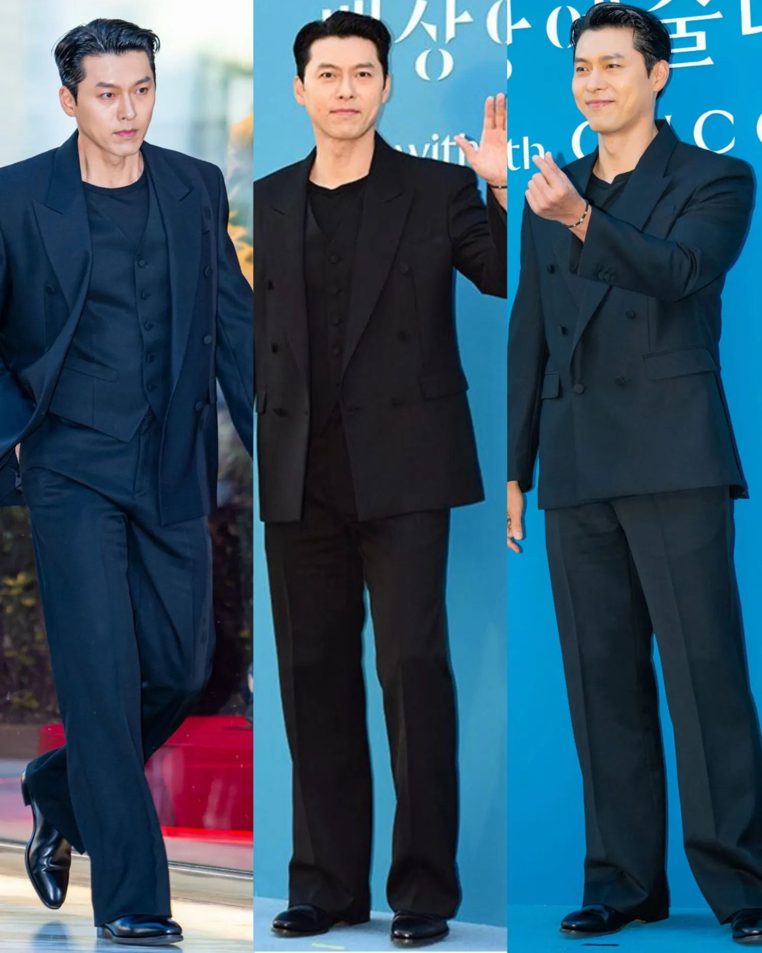 Momen yang diabadikan oleh penggemar Hyun Bin