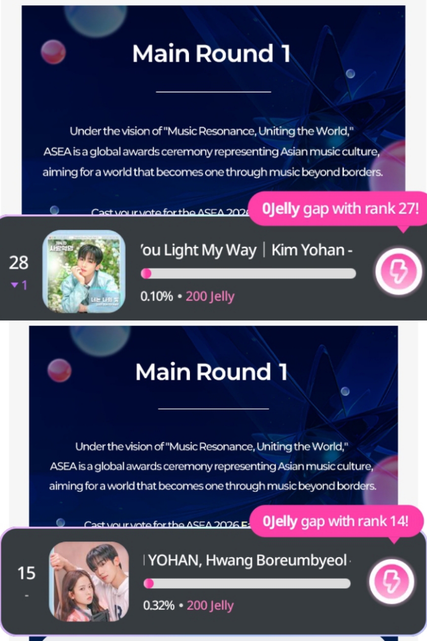 Recent activity shot of Kim Yohan