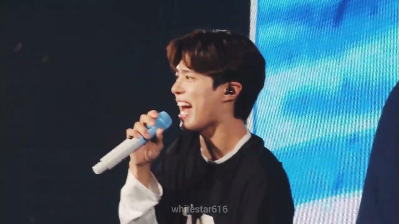 Recent activity shot of Park Bogum