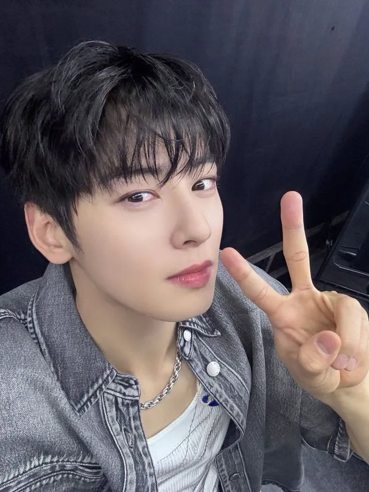 Recent activity shot of Cha Eunwoo