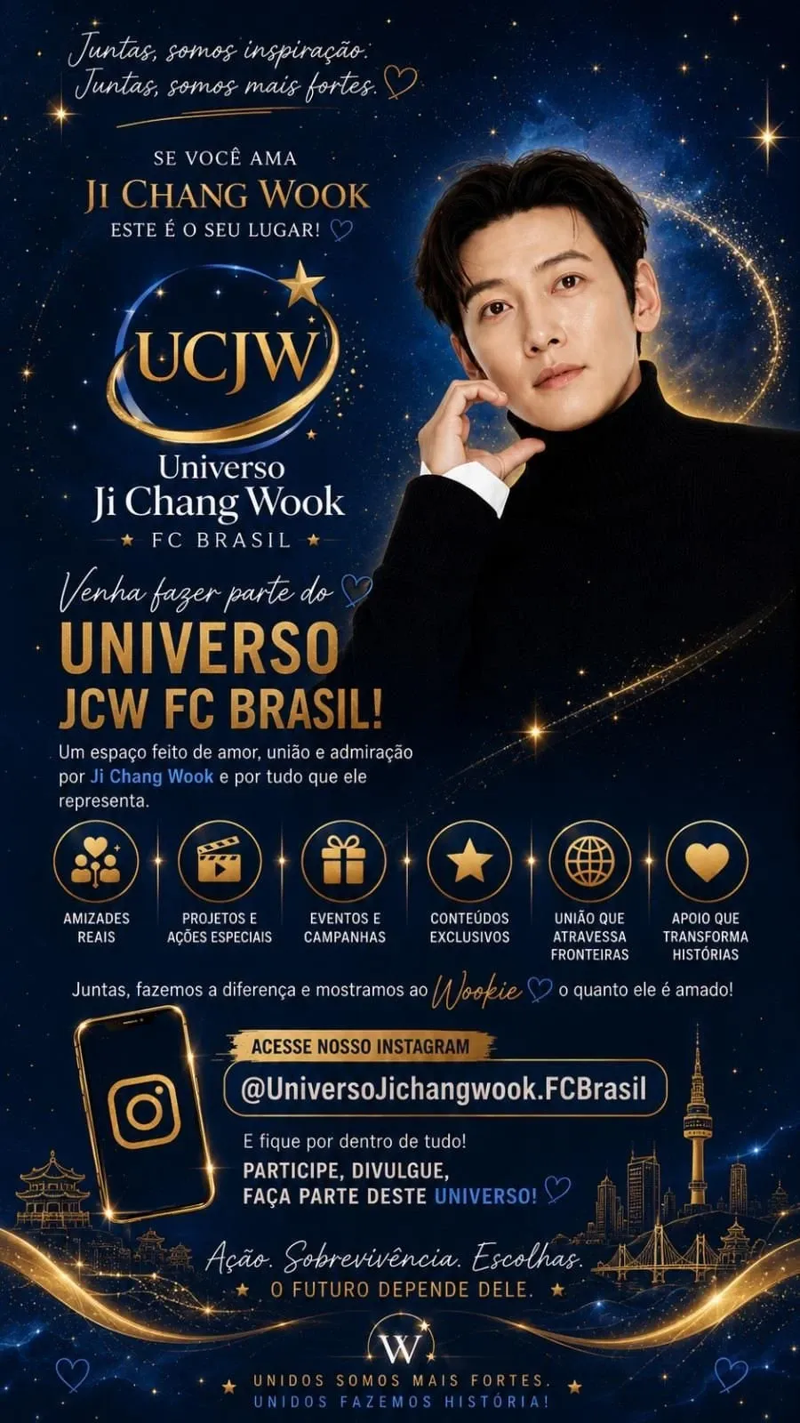 Emotional wallpaper shared by fans for Ji Changwook