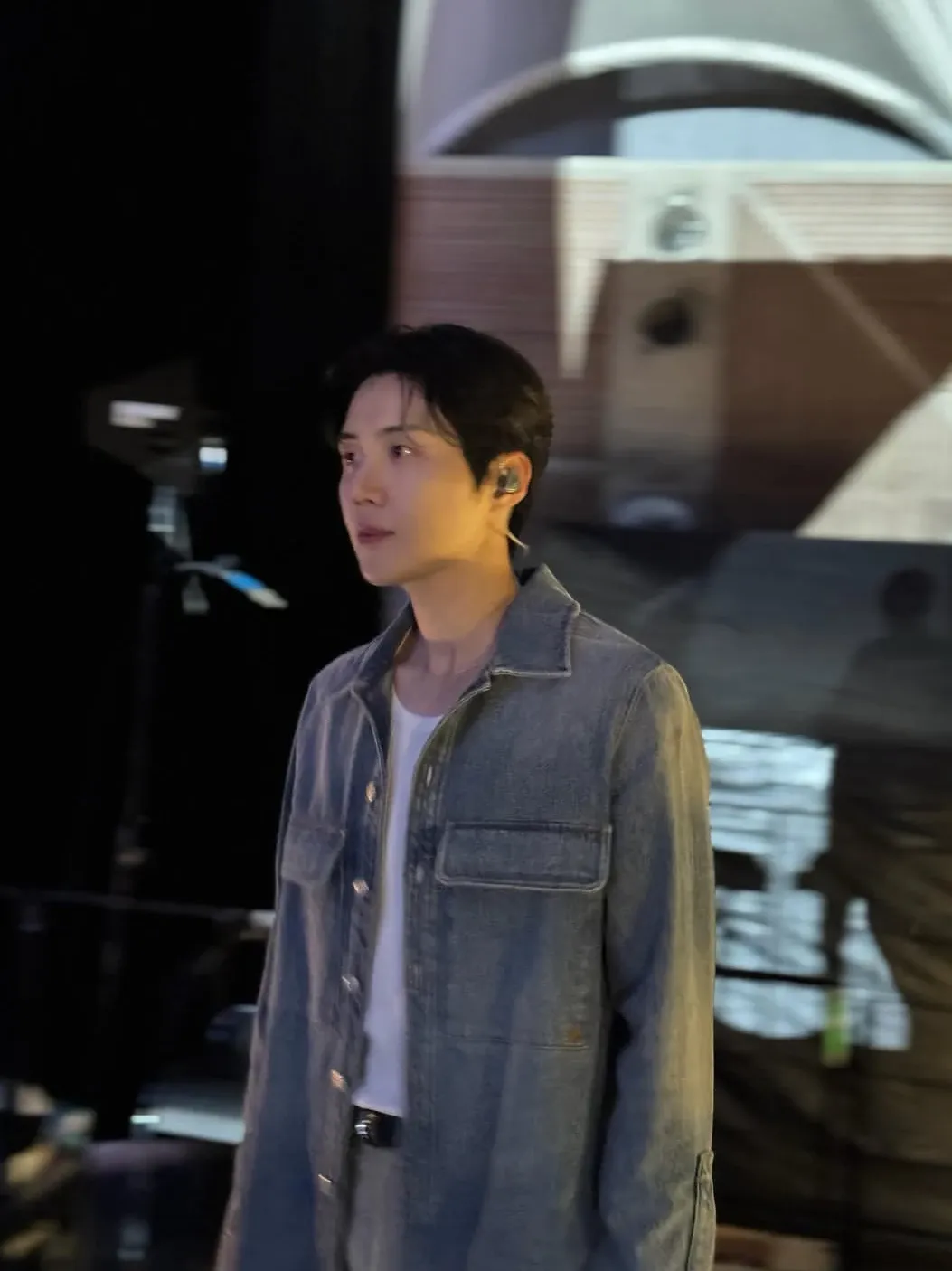 A moment captured by a fan of Kim Seonho