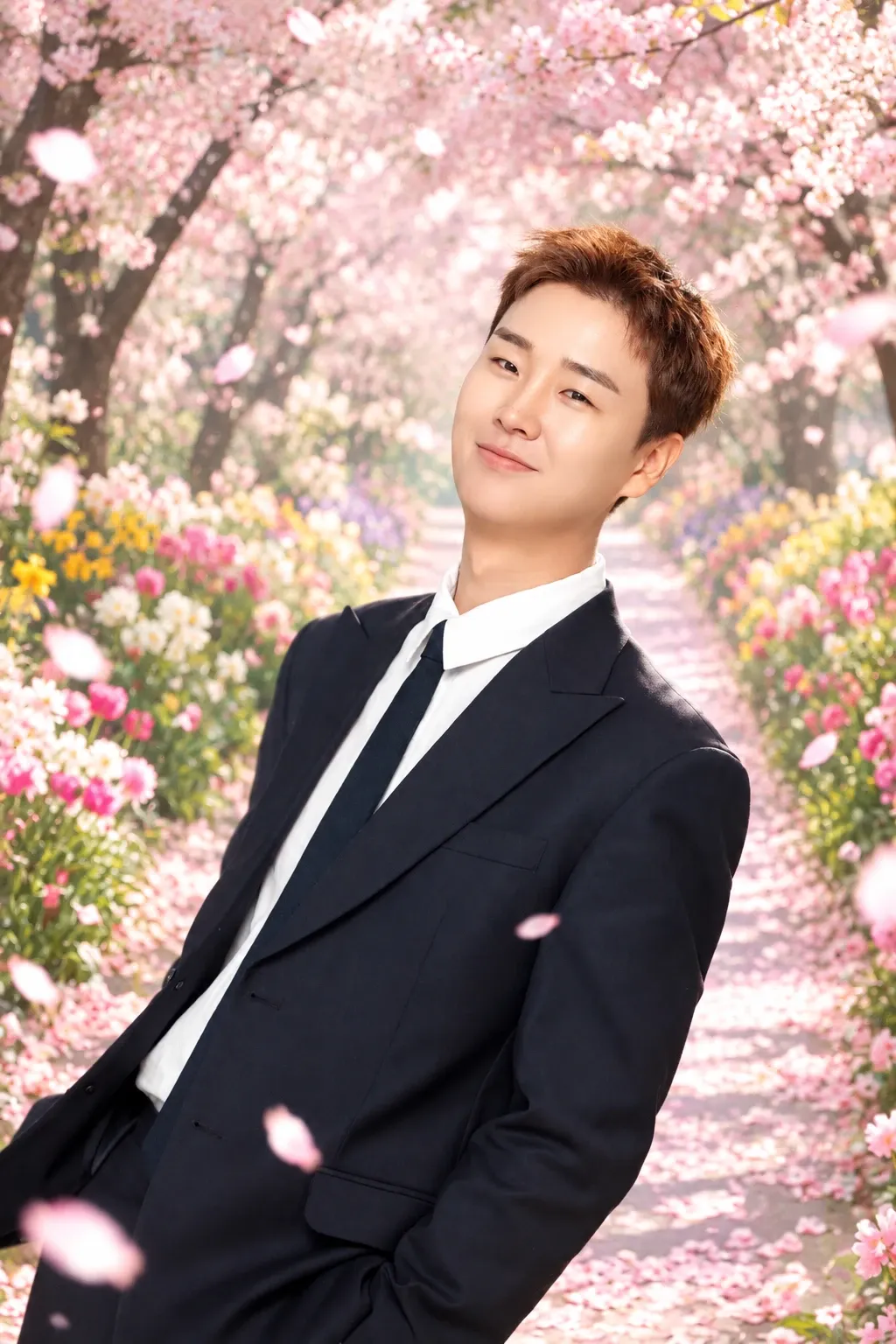 Behind-the-scenes cut of Song Minjun