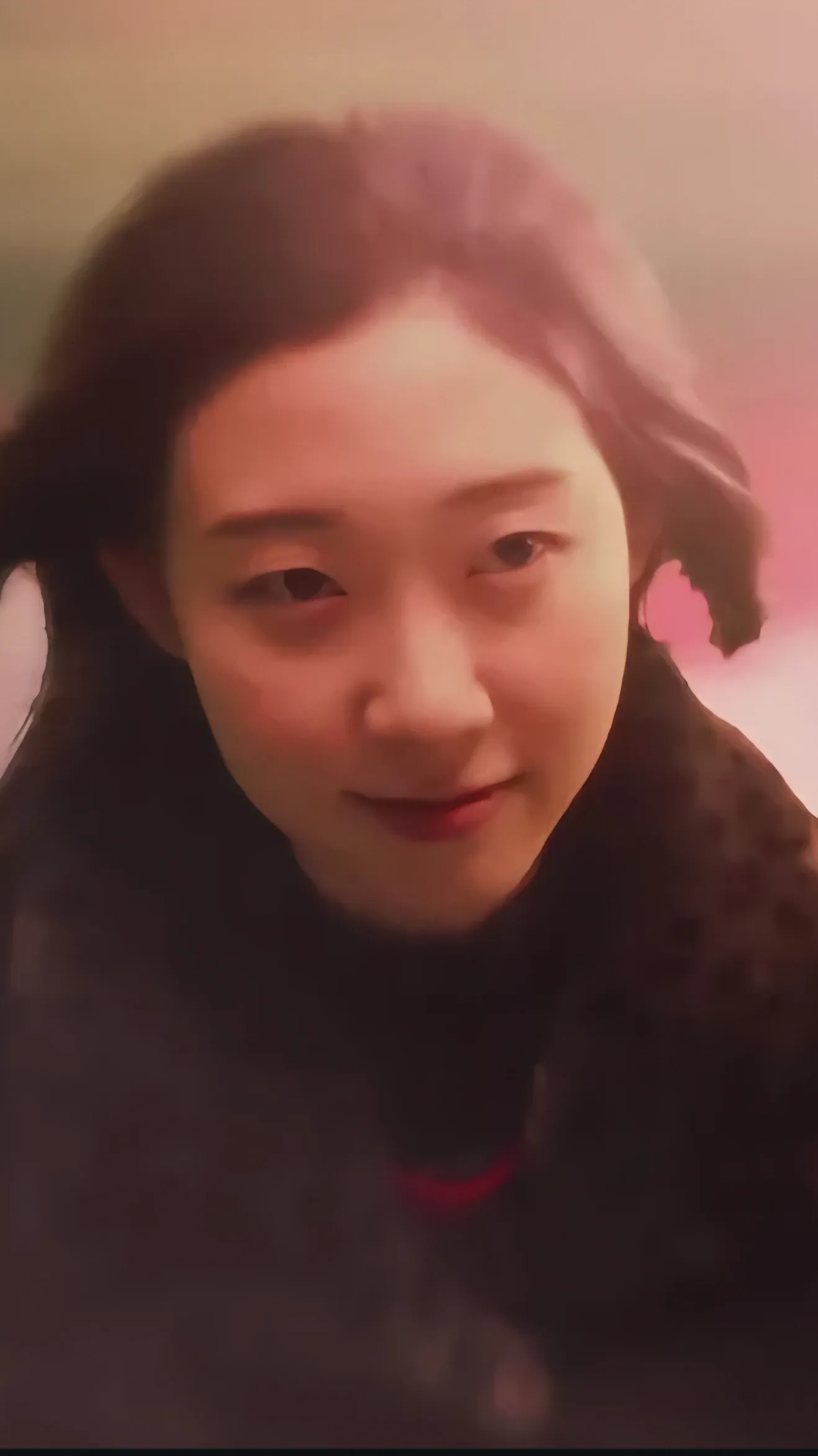 Behind-the-scenes cut of Han Yeji